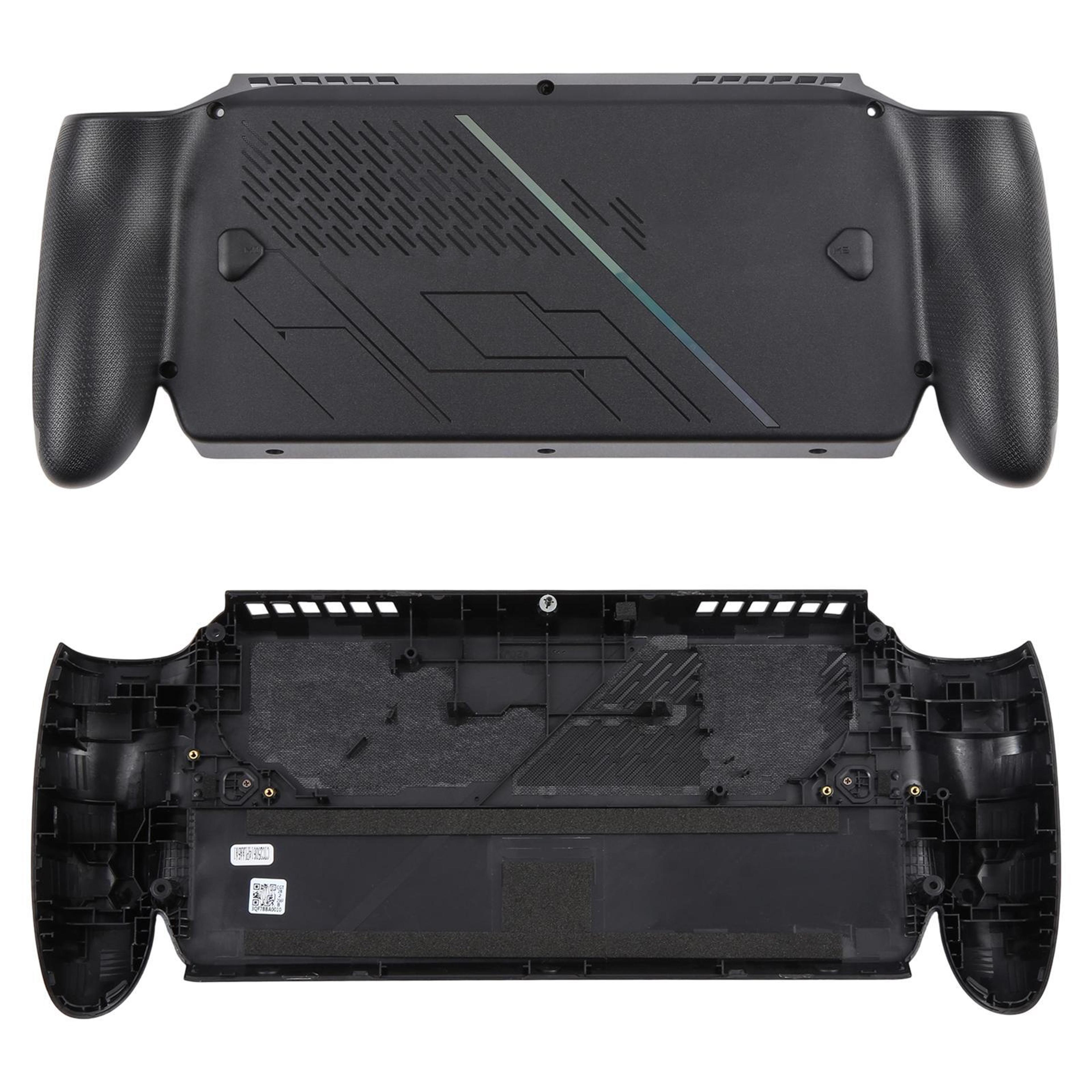 asus rog ally x back cover replacement d shell black durable protective housing