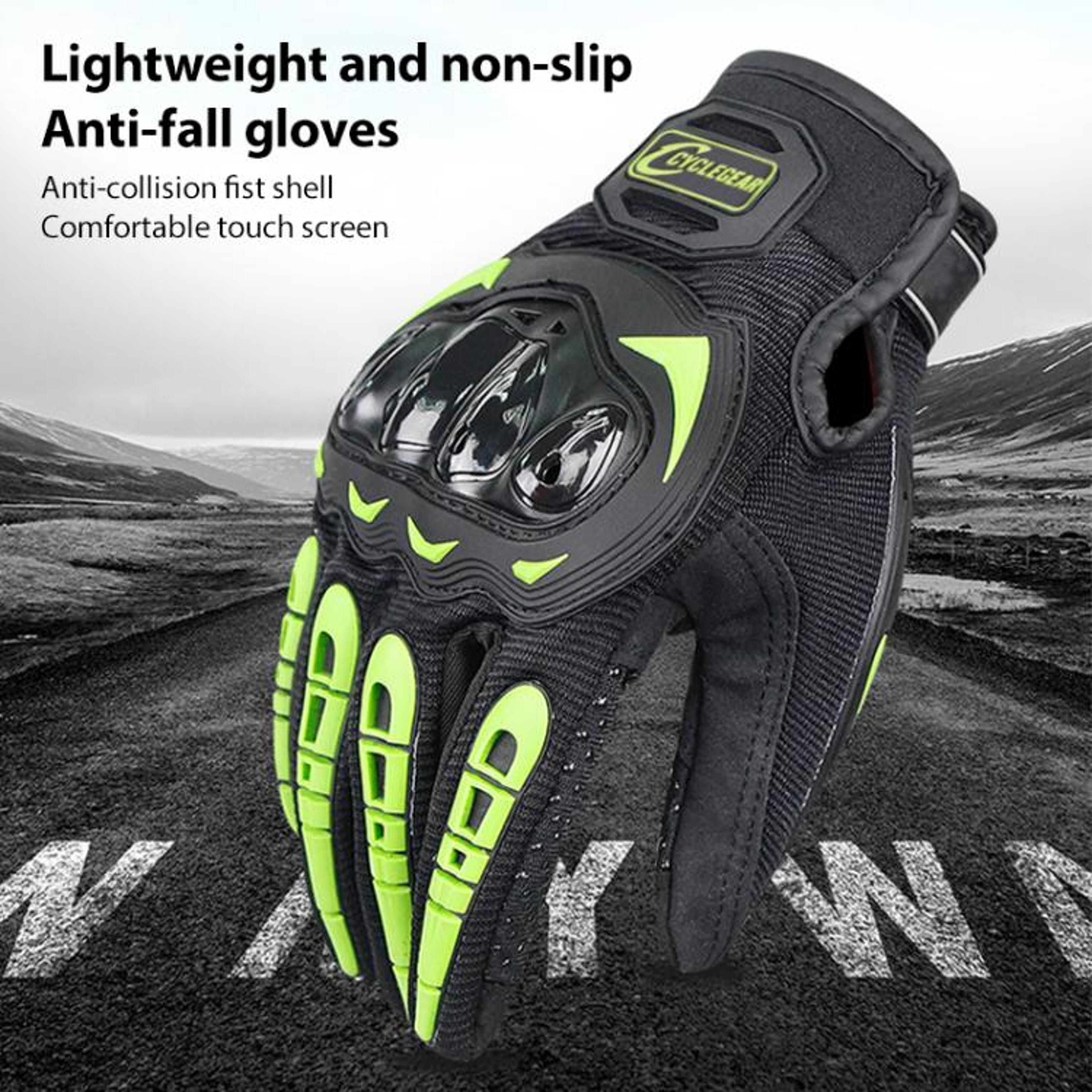 AntiSlip Motorcycle Riding Gloves Full Finger Protective Grip Gear 2