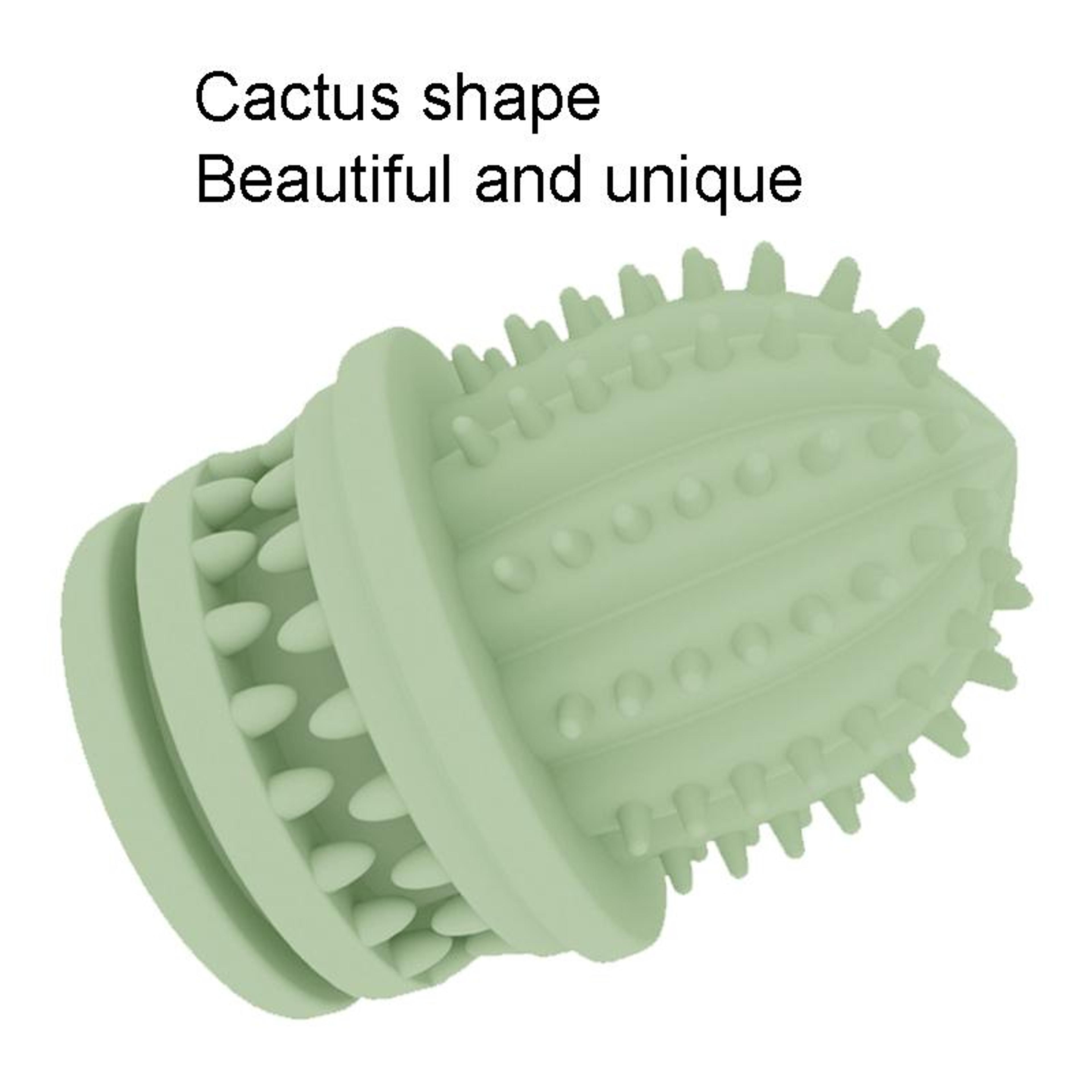 Dog Chew Toy For Teeth Cleaning Cactus Dental Chew Toy Durable Puppy Teething Toy 9