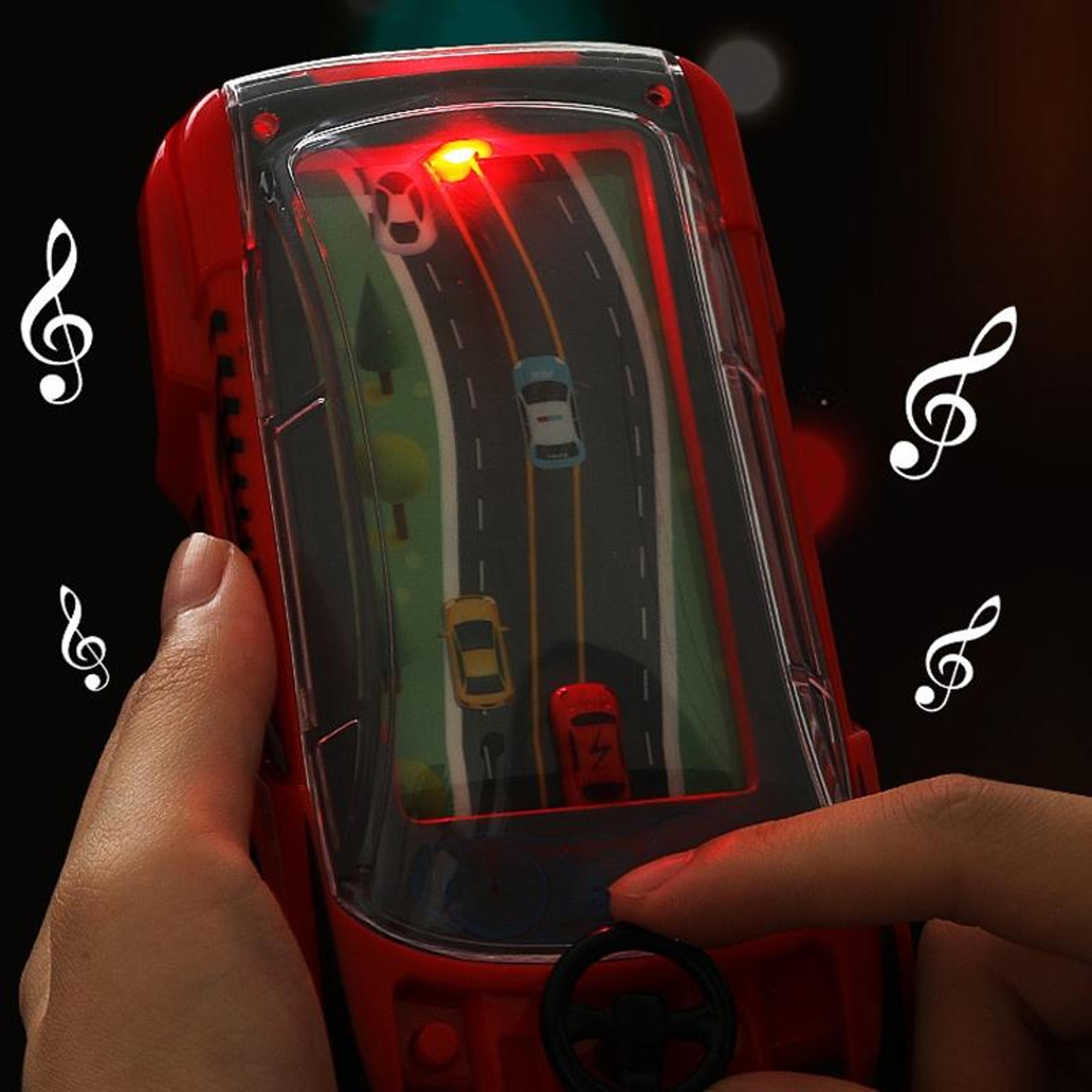 Kids Racing Reaction Game Two Player Car Battle Toy With Lights And Sound 3