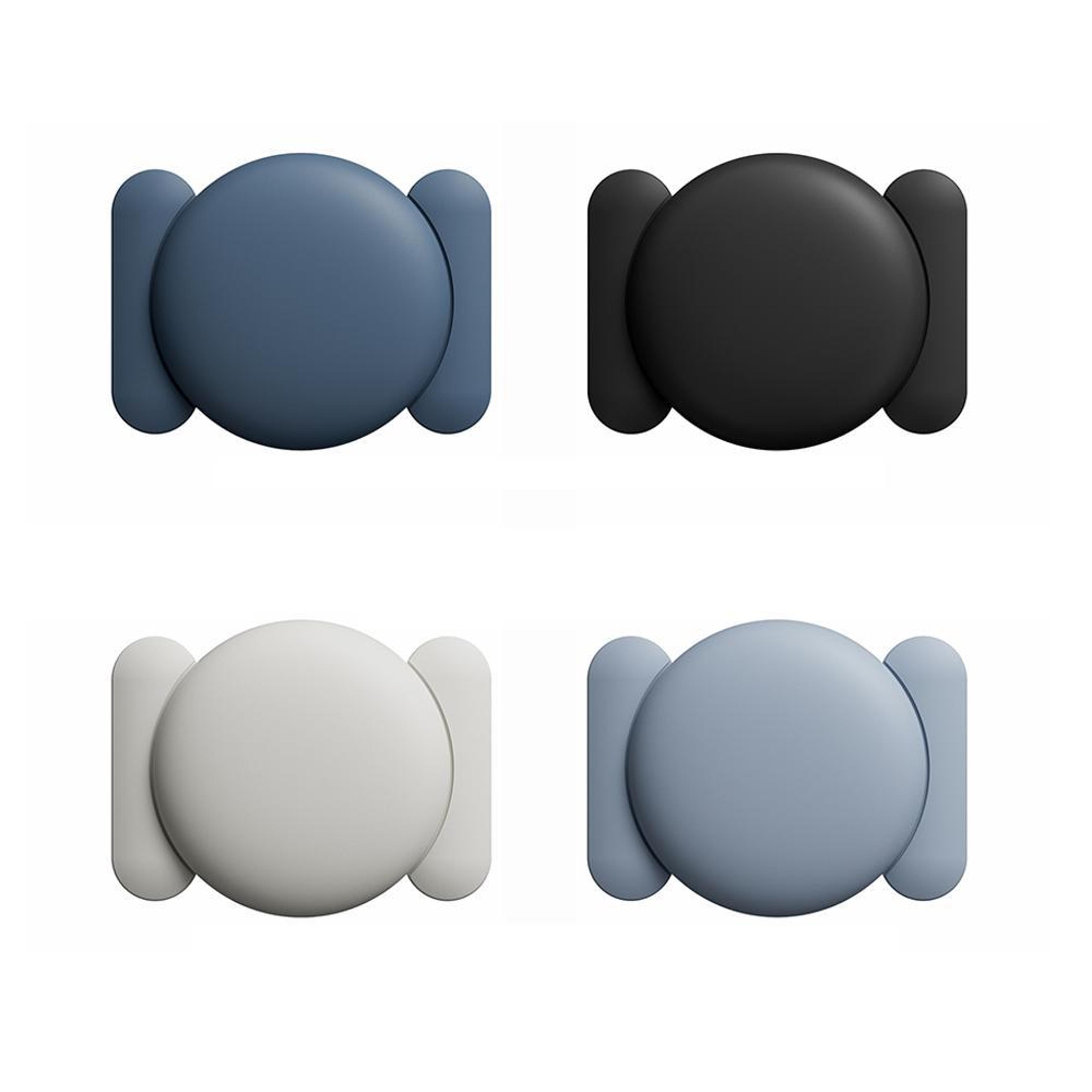 Magnetic AirTag Motorcycle Mount Case Silicone Protective Cover For Secure Tracking 1