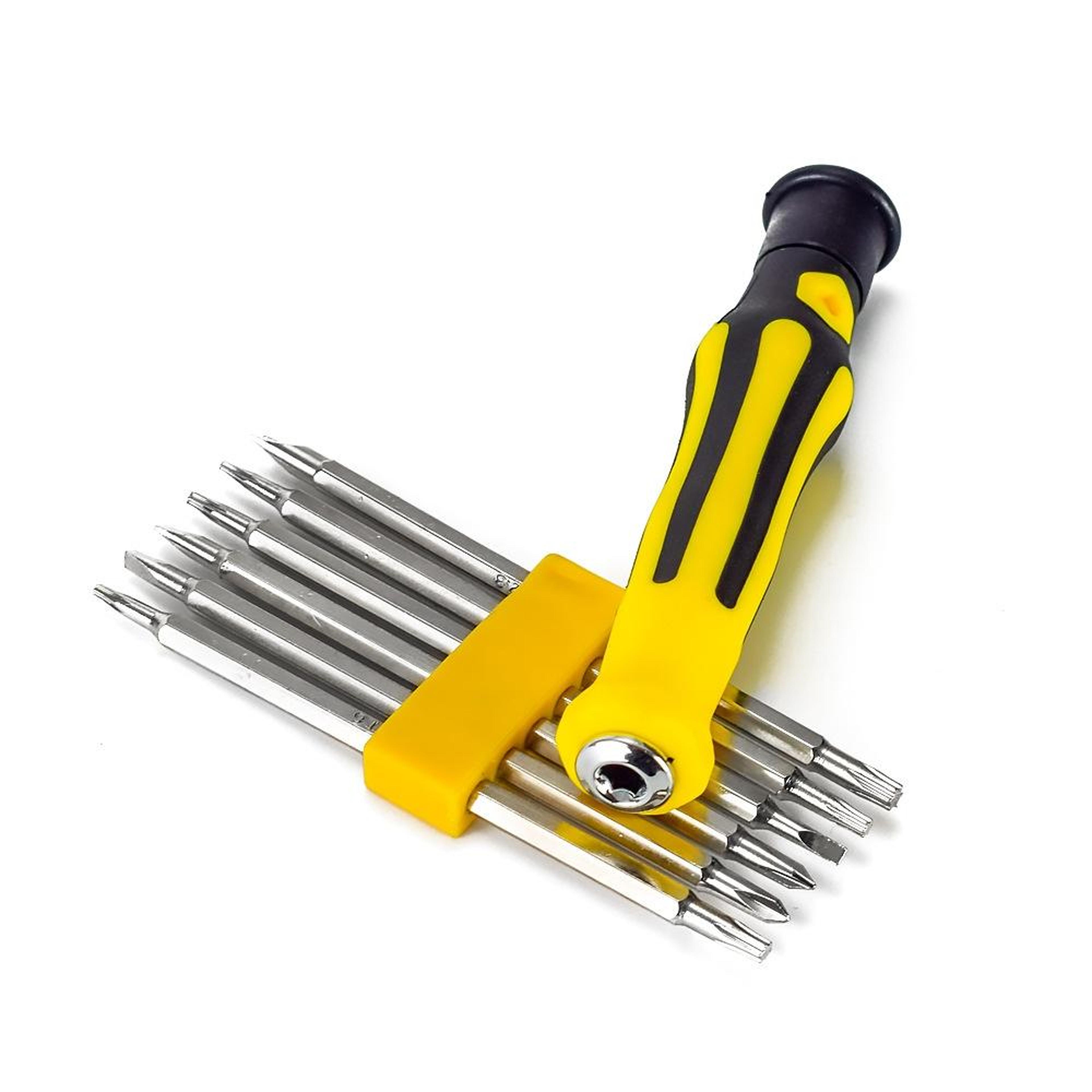 6in1 80MM Magnetic Precision Screwdriver Set Compact Multi Tool Repair Kit 1