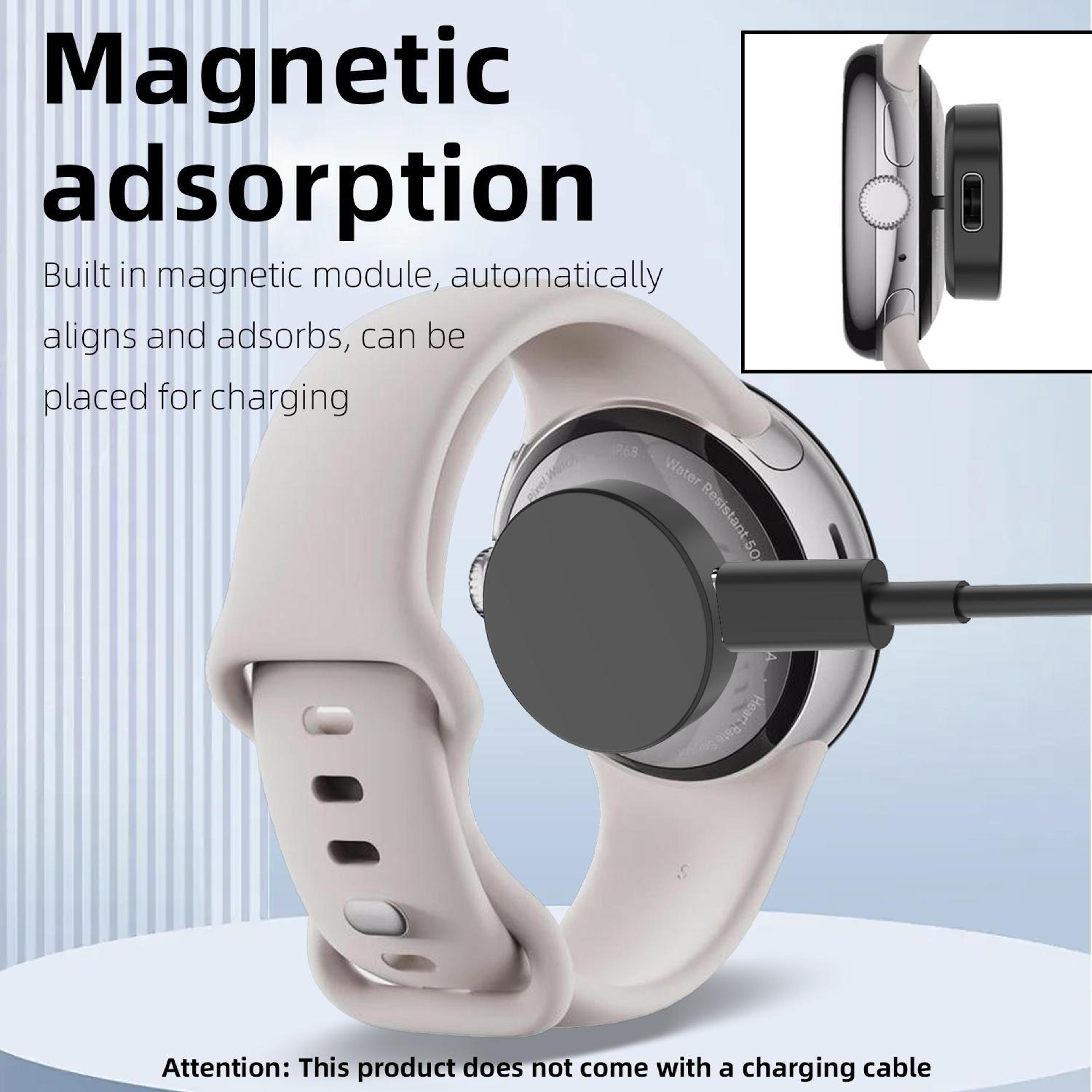 Portable USB C Charger For Pixel Watch 3 2 Magnetic Fast Charging Adapter 4