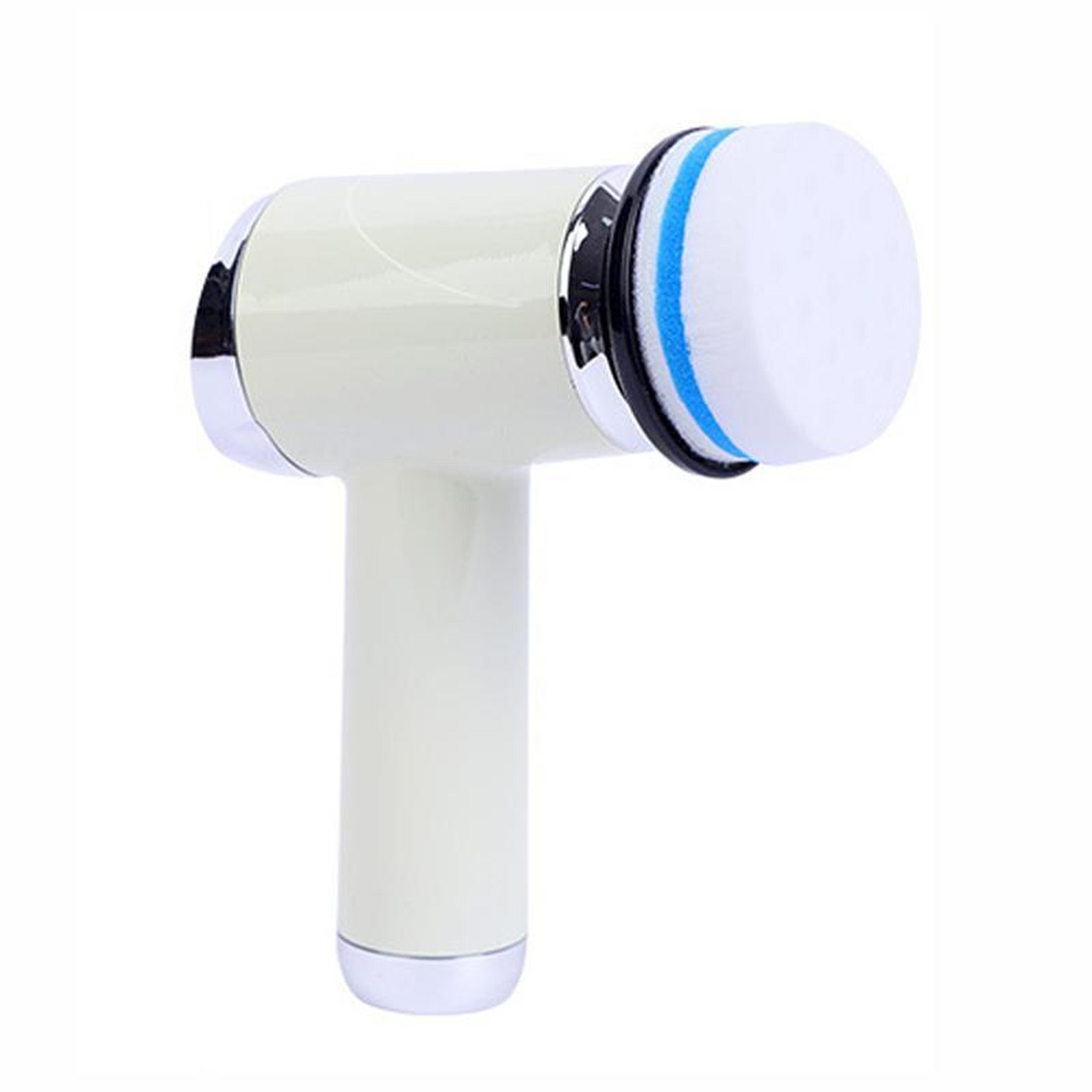 multi head electric kitchen scrubber cordless spin cleaning brush set