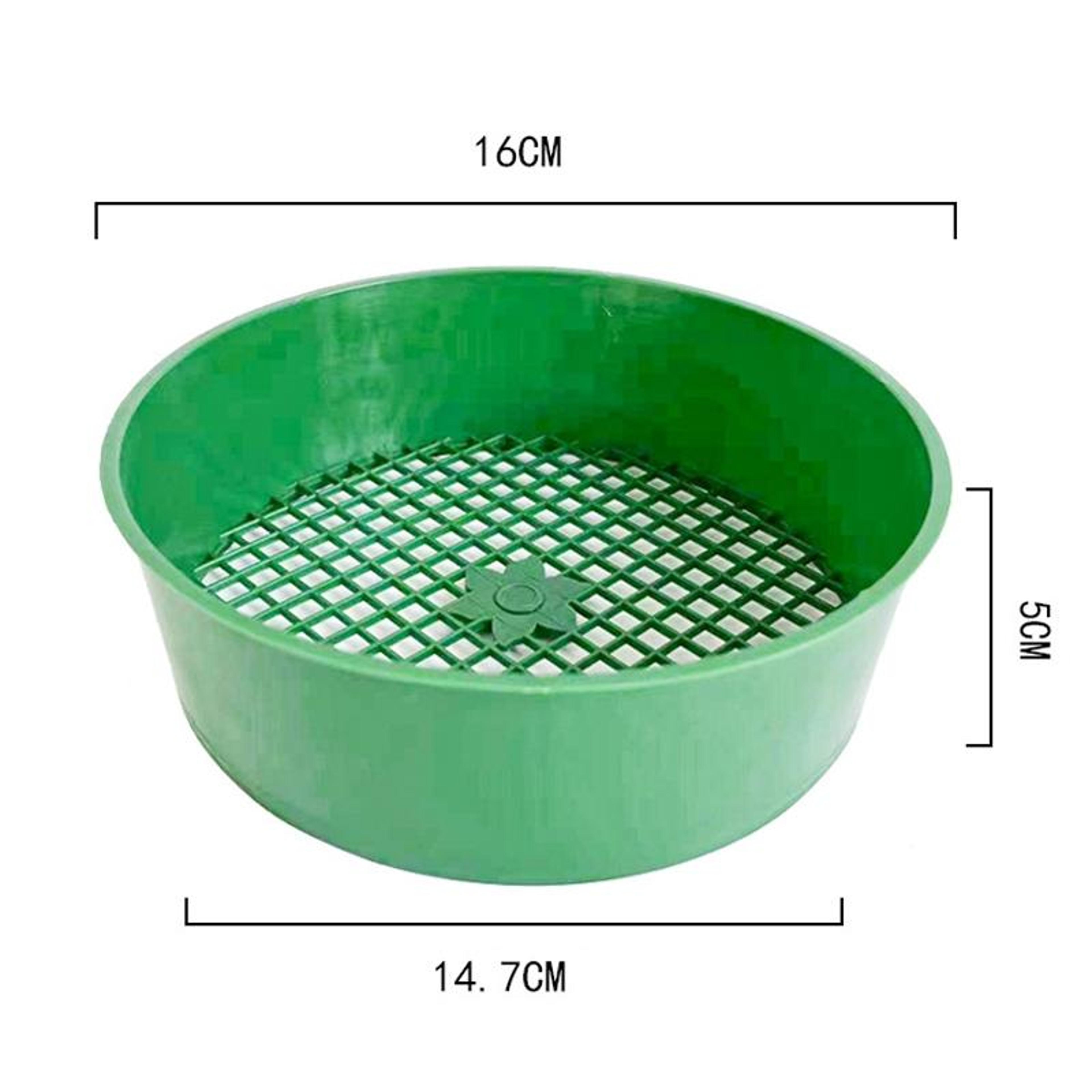 Garden Soil Sifter Screen Lightweight Gardening Sieve Tool For Fine Soil  Sand Filtering 4