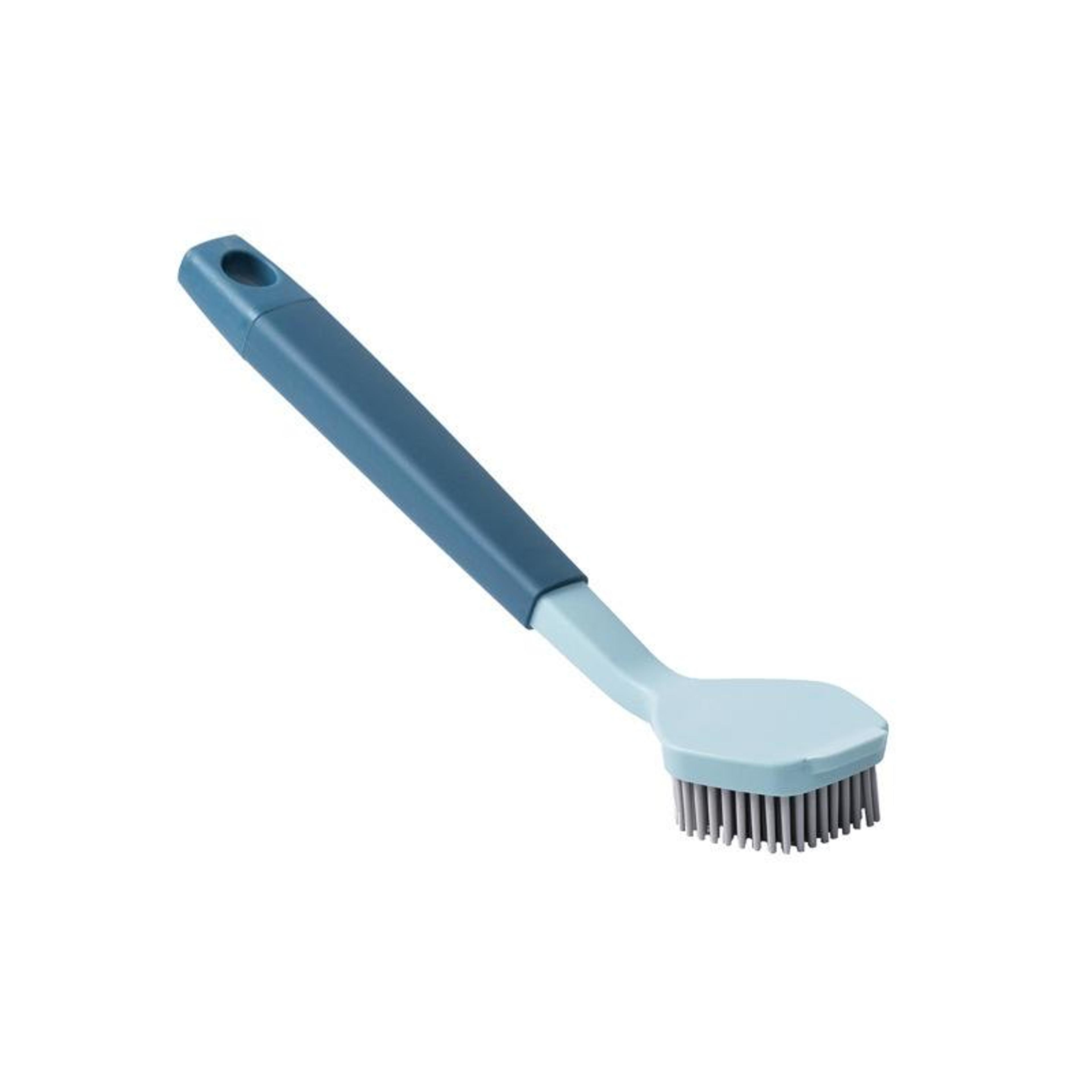 long handle dish cleaning brush non scratch kitchen pot scrubber