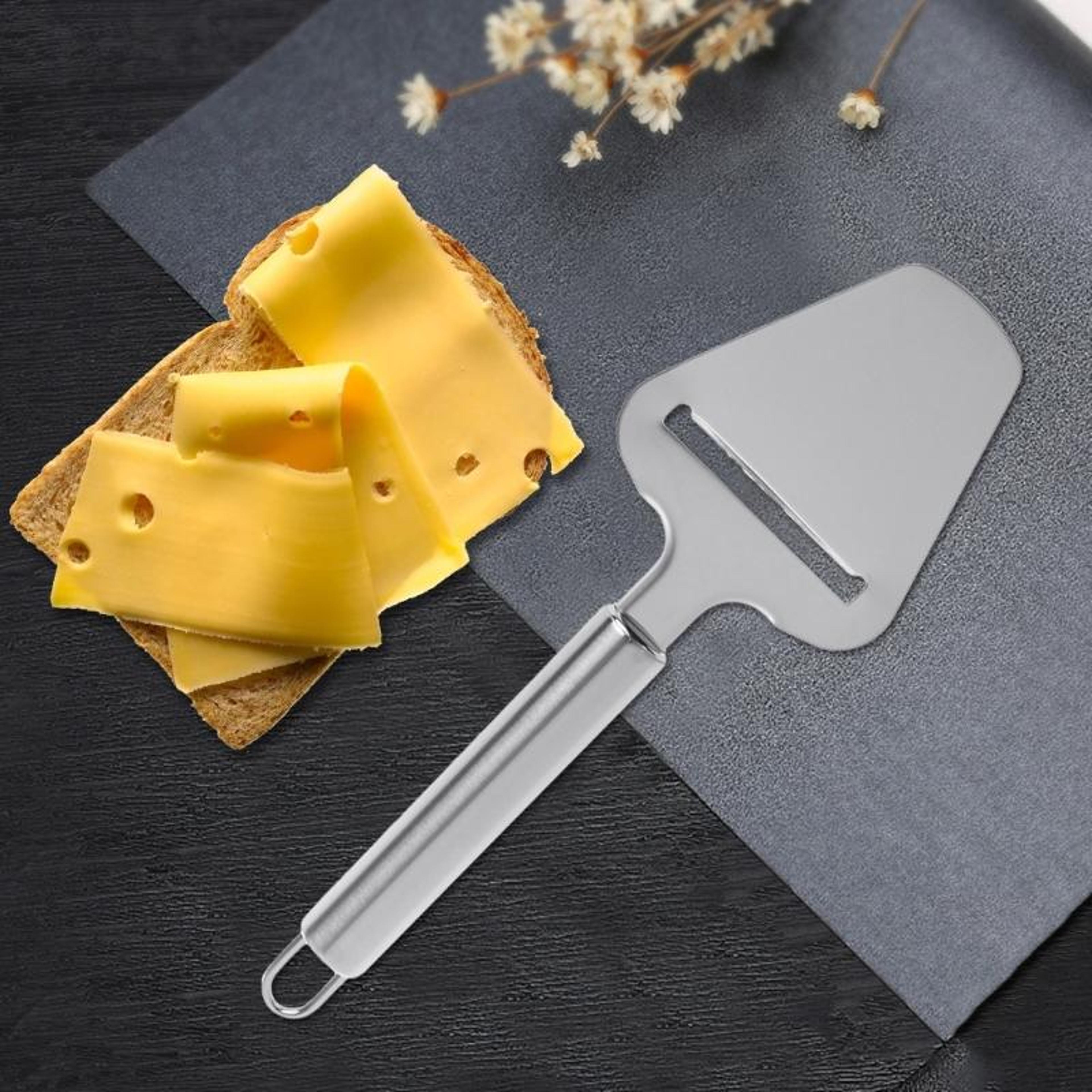 Stainless Steel Cheese Slicer And Cake Server Spatula 1