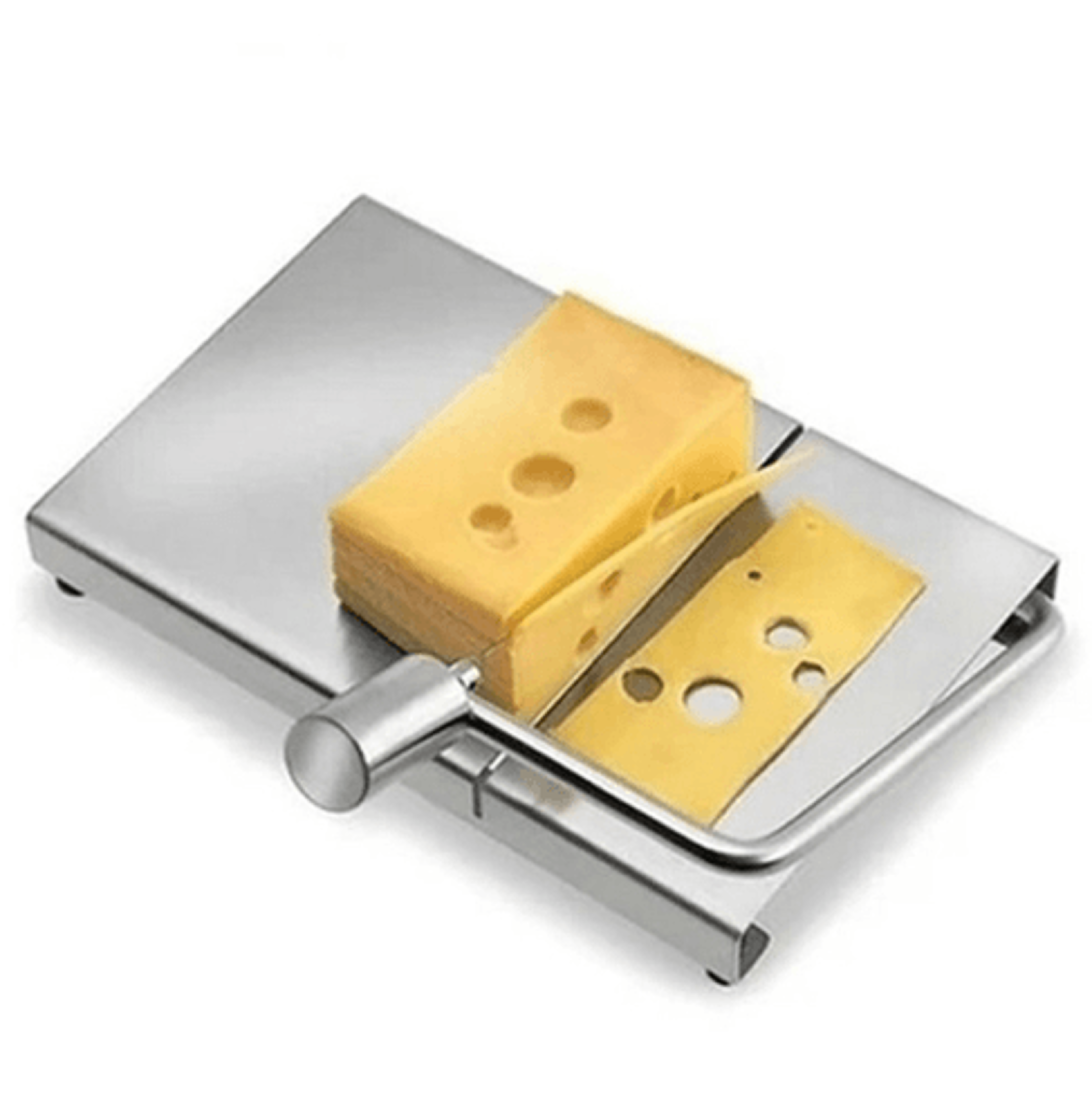 Stainless Steel Cheese Slicer And Cake Server Spatula 7