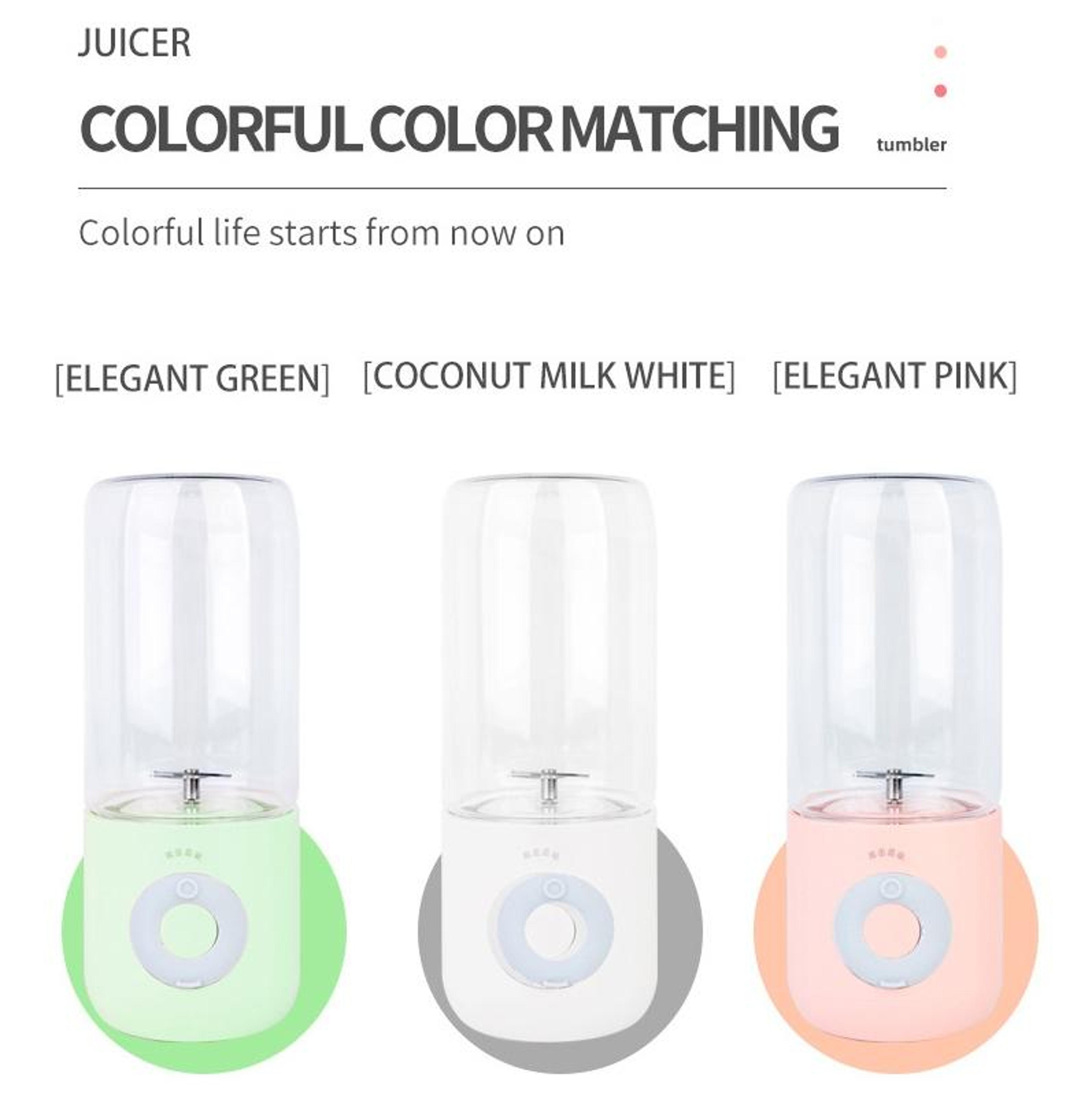 Portable USB Rechargeable Blender Bottle Personal Smoothie Maker Juicer 1