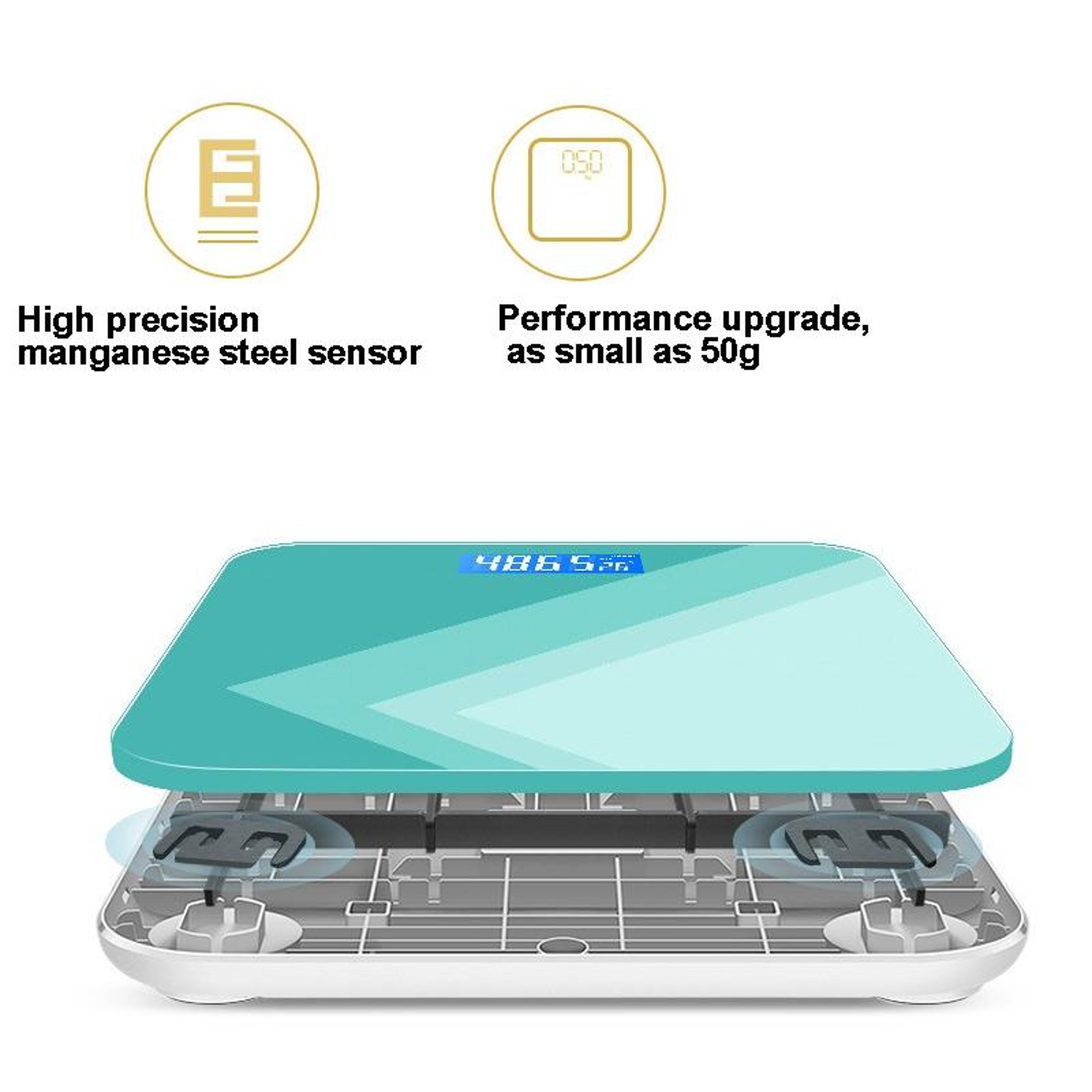 Smart Digital Body Weight Scale With LCD Display  Precision Sensors 4