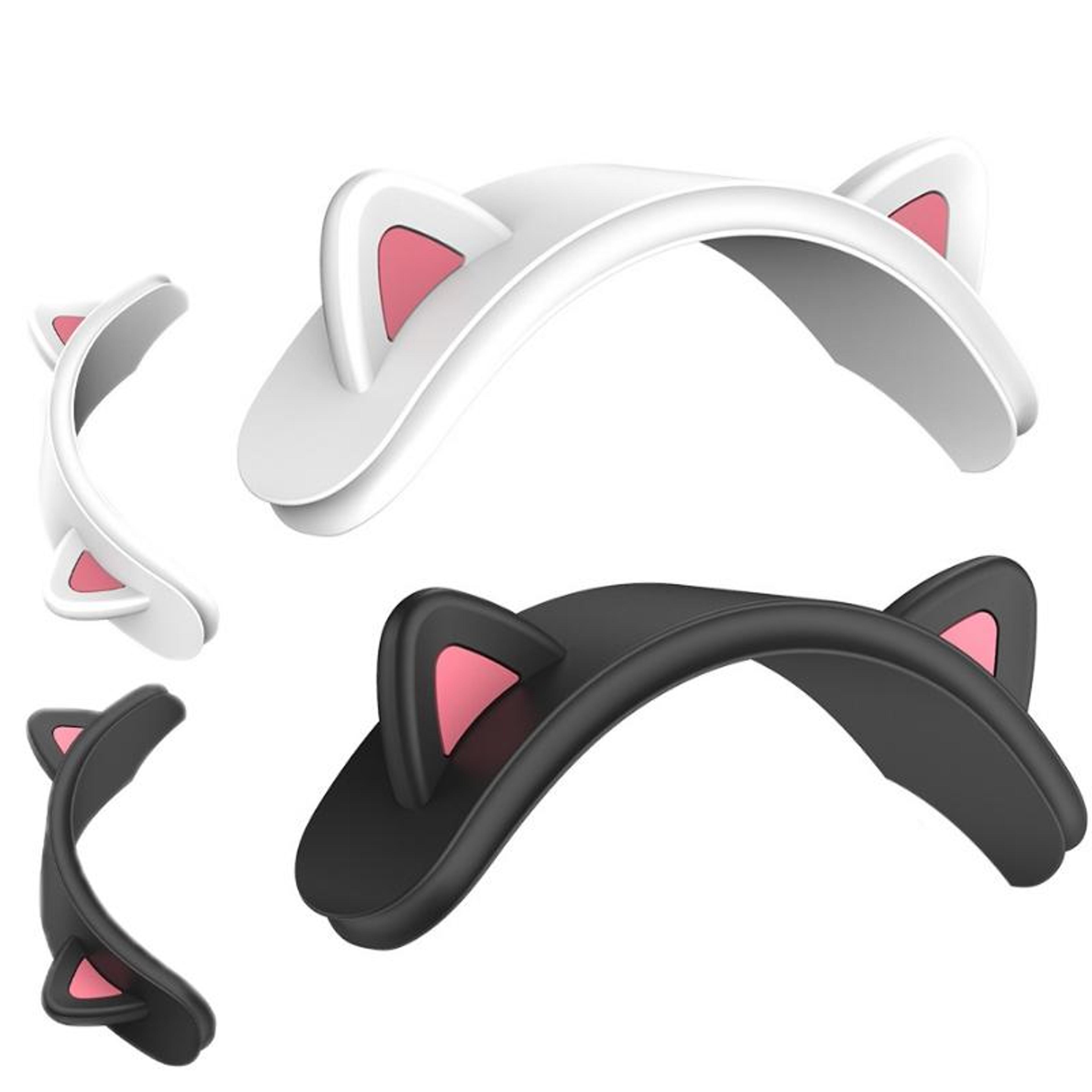 airpods max cat ear silicone cover cute headband protector case