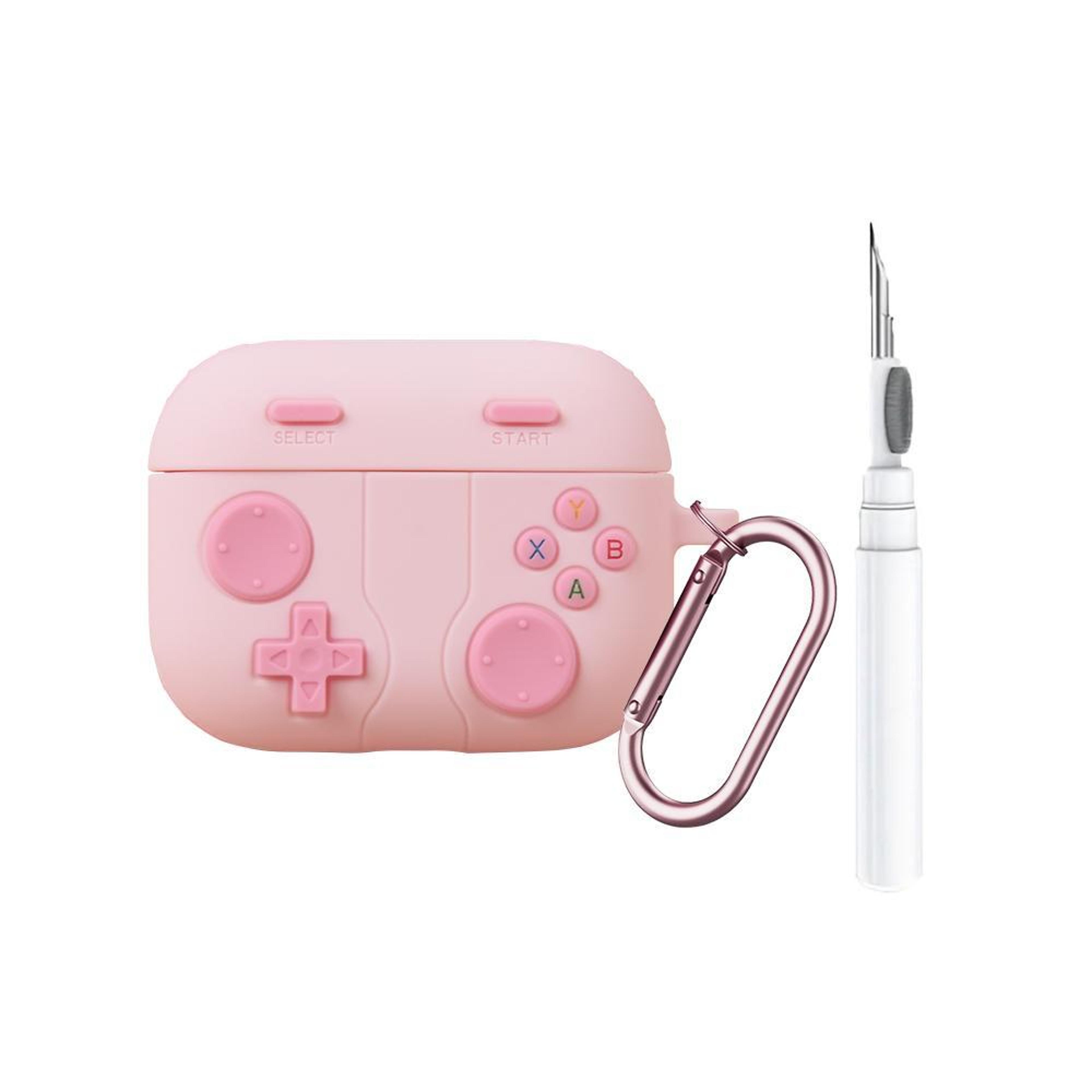 Retro Game Console AirPods Pro Case With Cleaning Pen Silicone Protective Cover 9