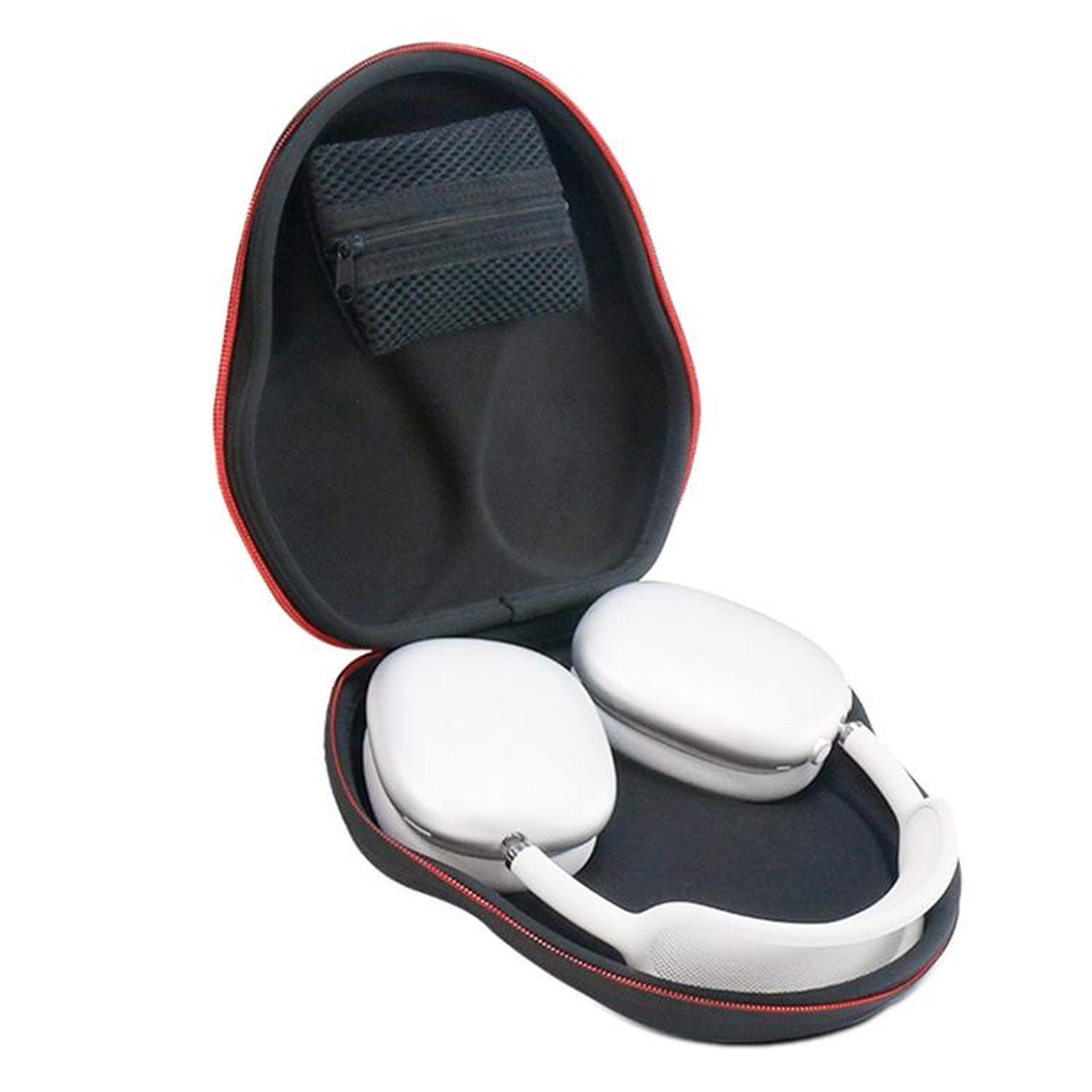 airpods max travel case protective storage bag with accessory pocket