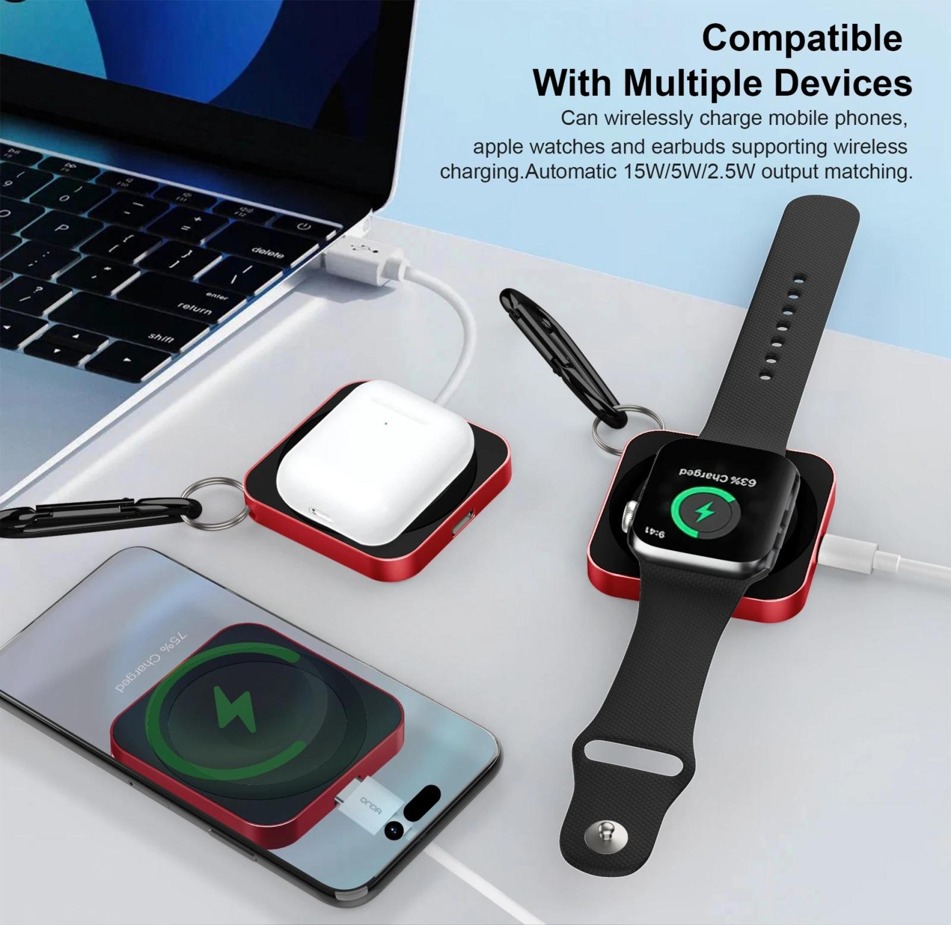 Magnetic Wireless Charger Station For Phone Watch And Earbuds 4