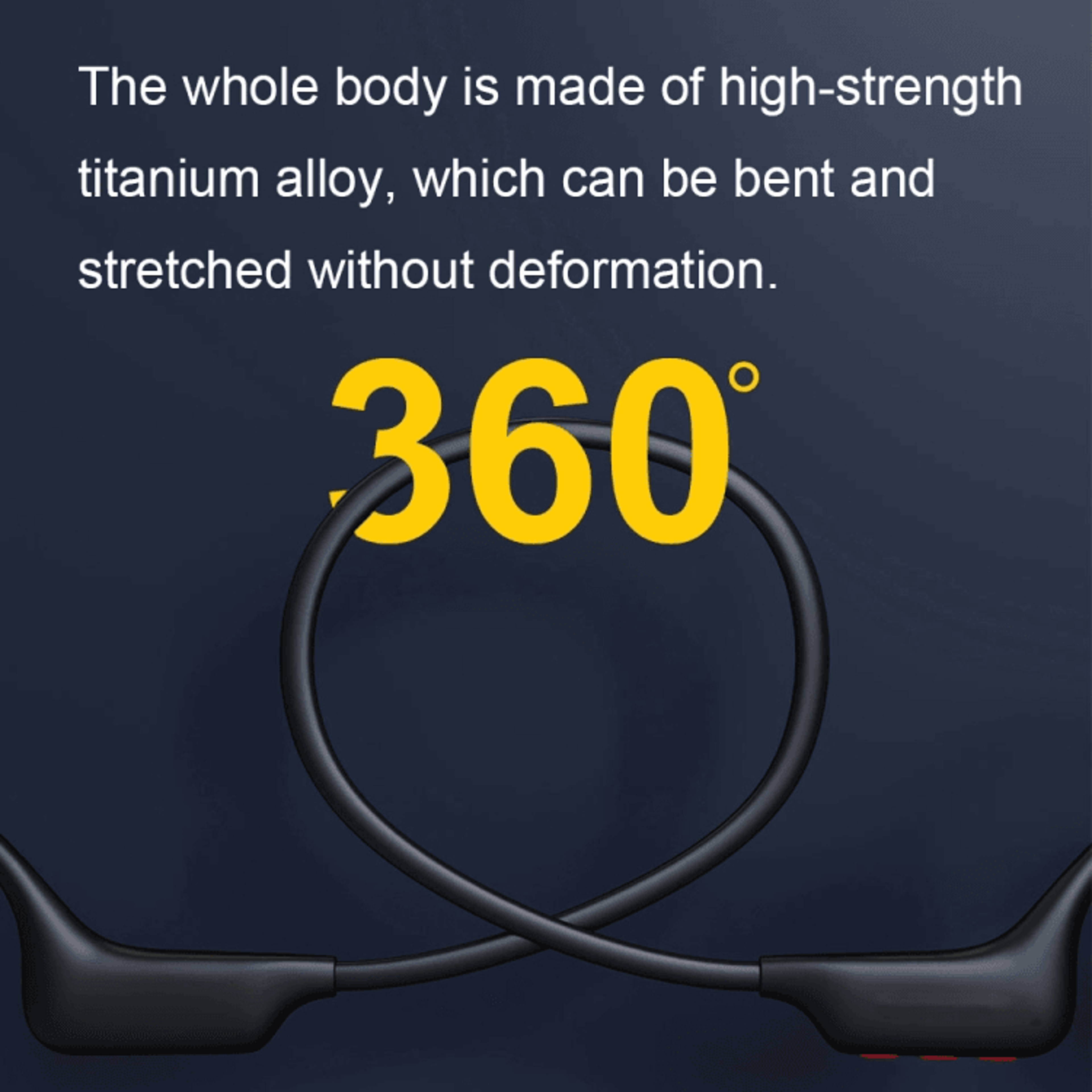 Open Ear Bone Conduction Headphones With Waterproof 5