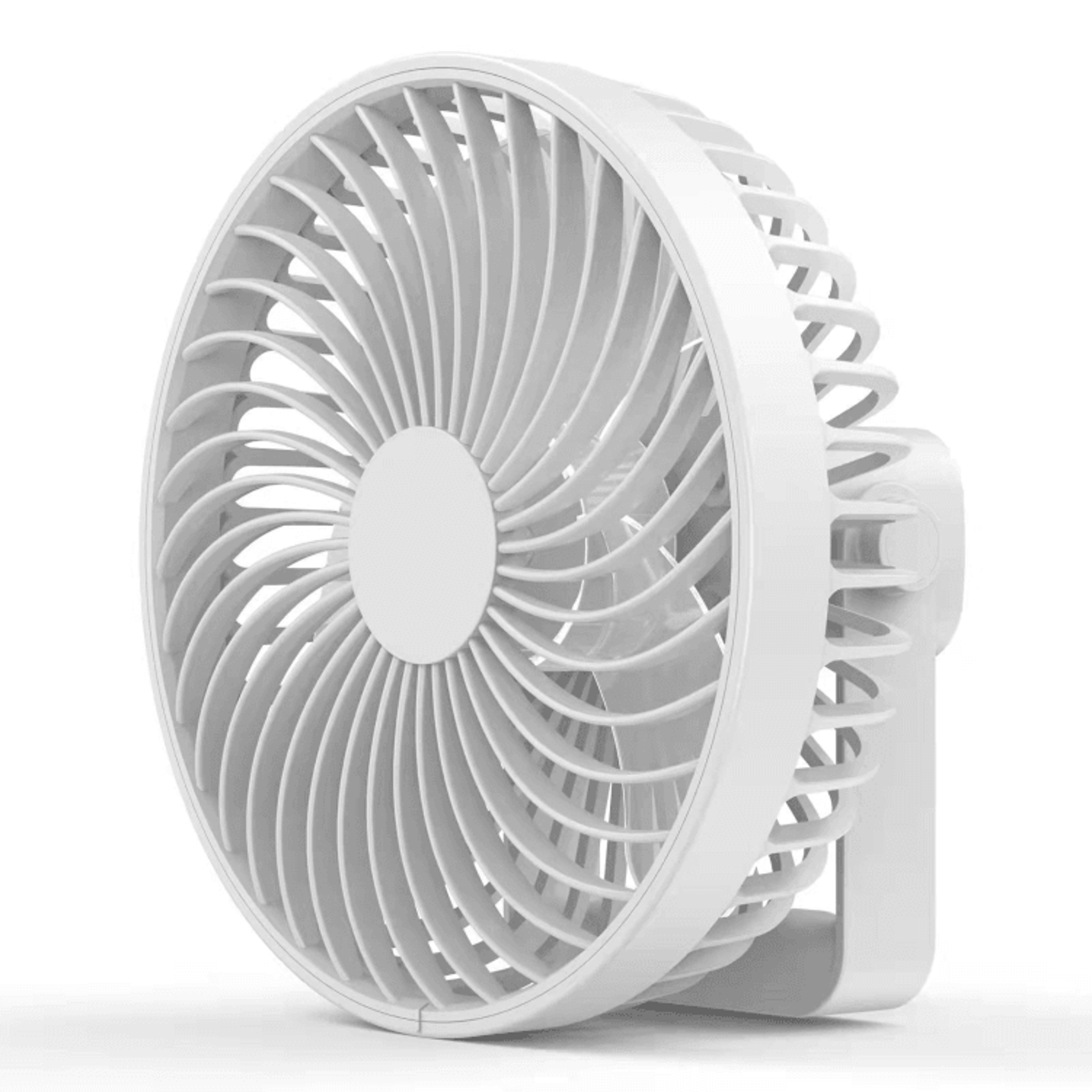 Rechargeable Camping Fan With LED Light Portable Outdoor Tent Fan For Travel And Emergency Use 8