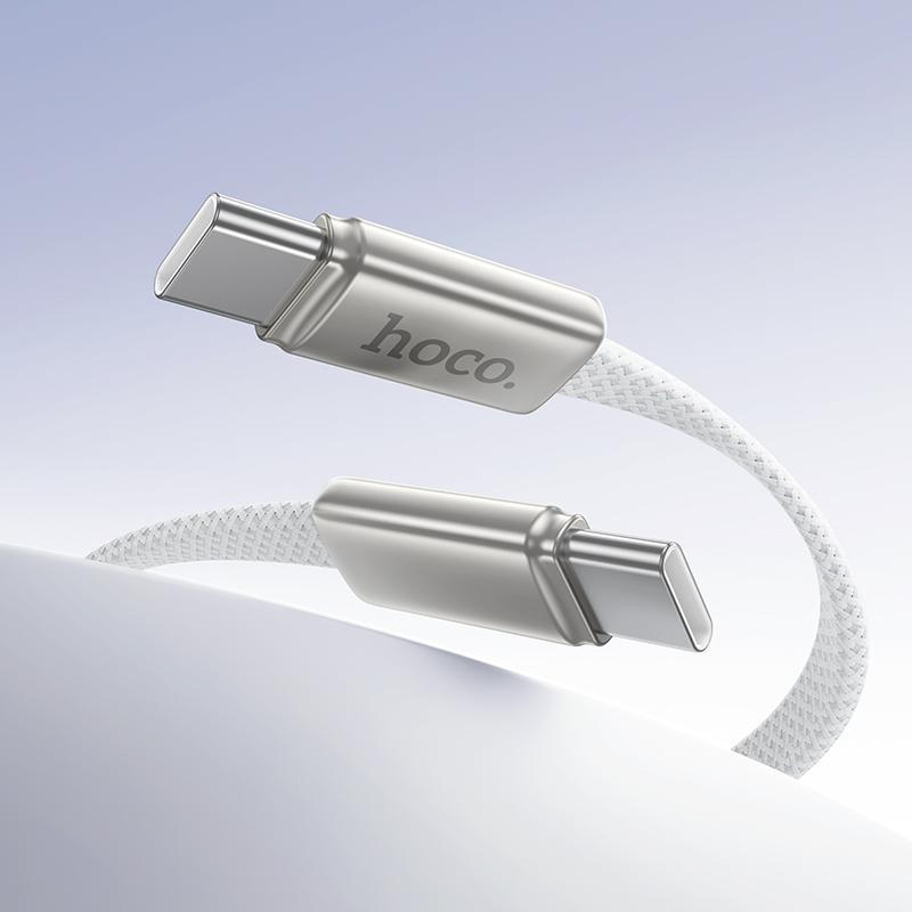 60W Fast Charge USB C Cable Nylon Braided Type C Data Charging Cable 9