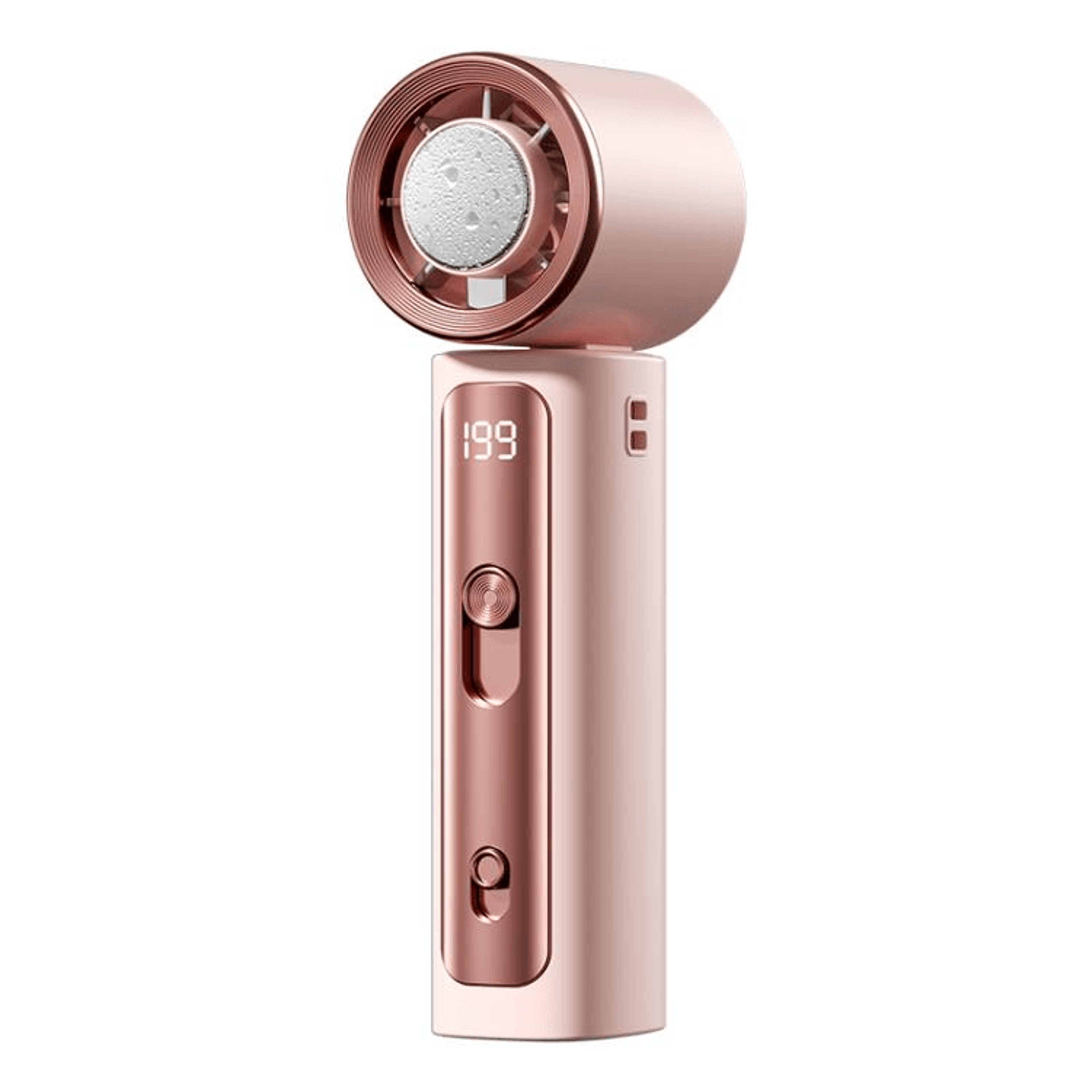 Portable Cooling Fan Mini Handheld Fan Rechargeable Personal Cooling Device With Digital Display 19