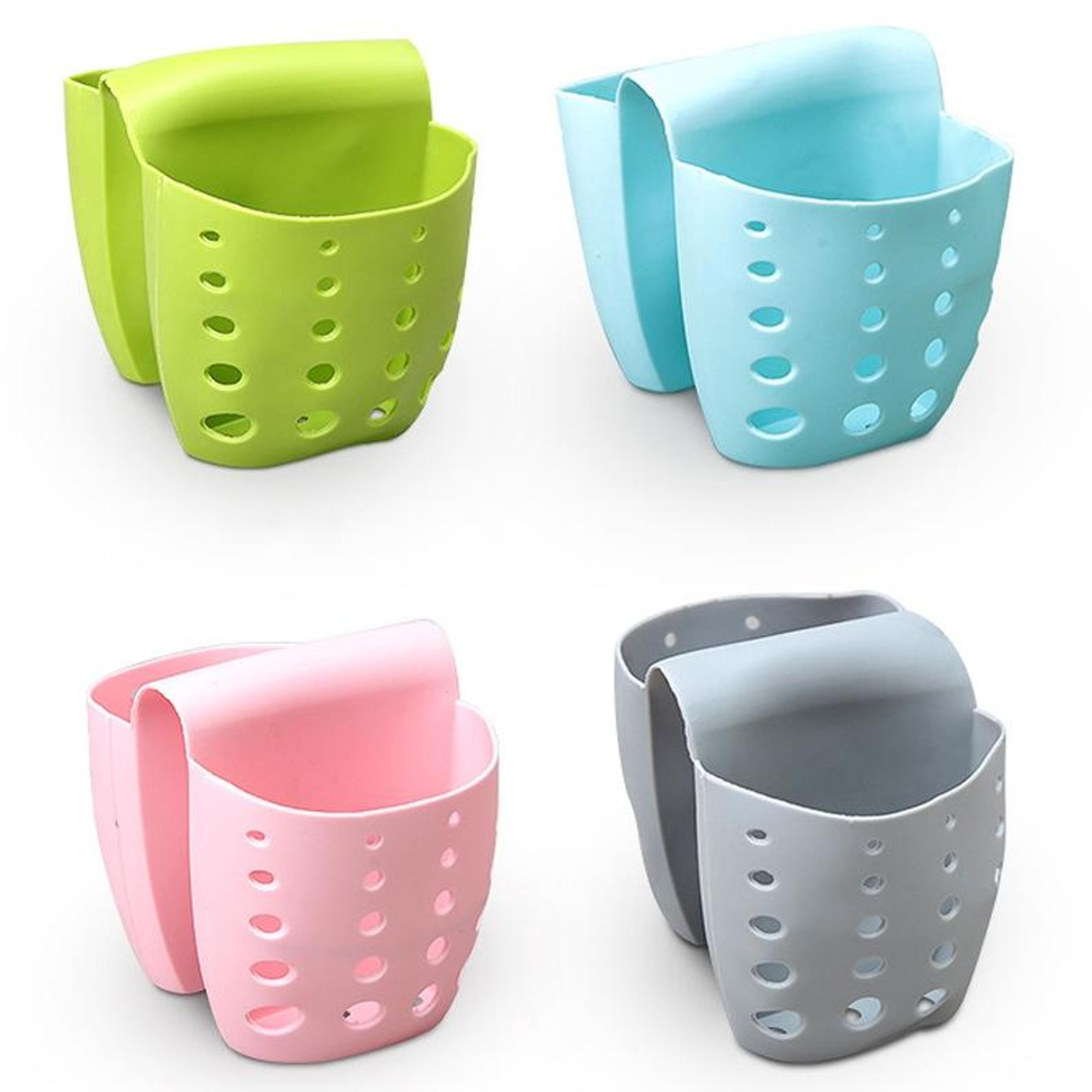 saddle drain basket kitchen sink sponge storage drainage sink
