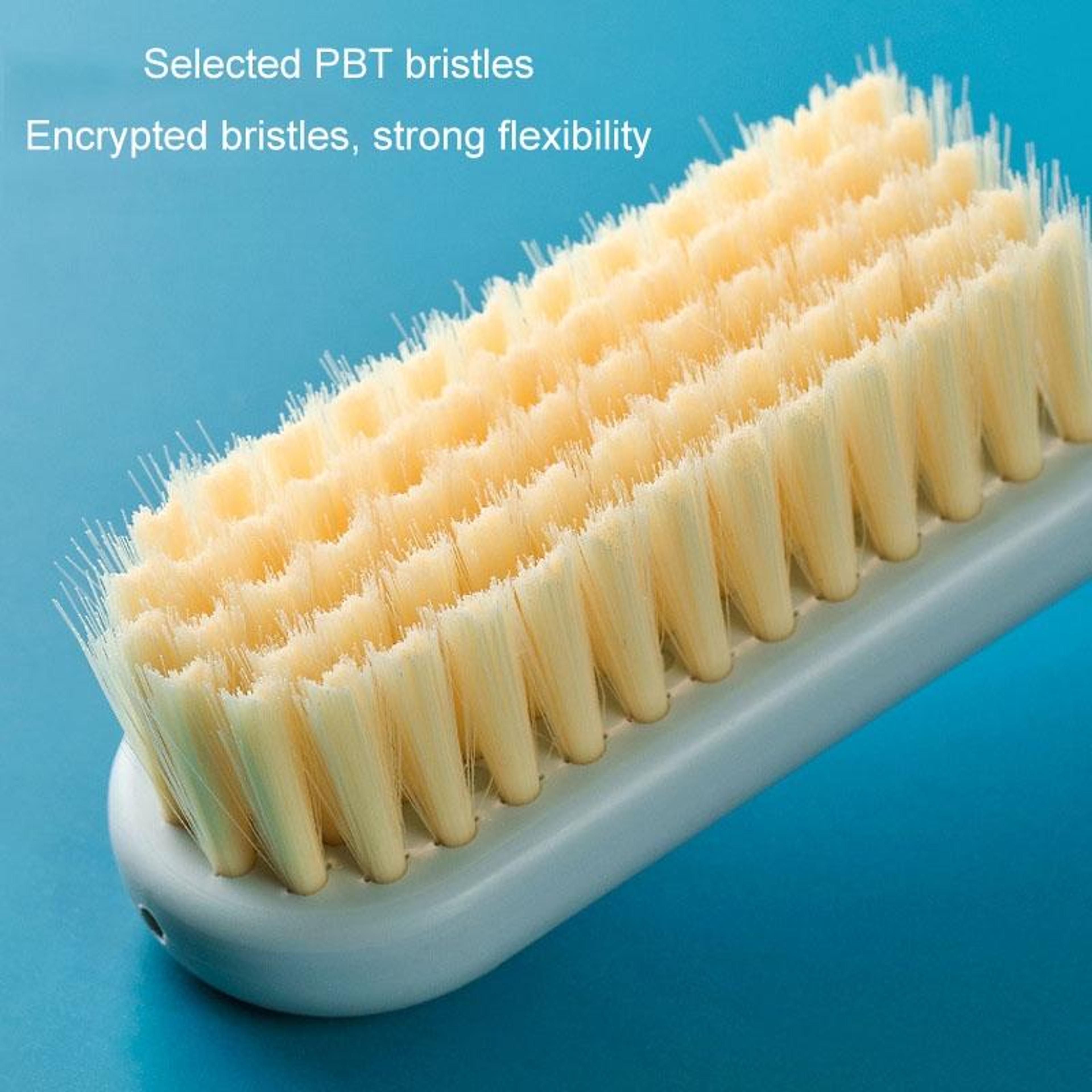 Long Handle Shoe Cleaning Brush With Soft Bristles  Hanging Design 4
