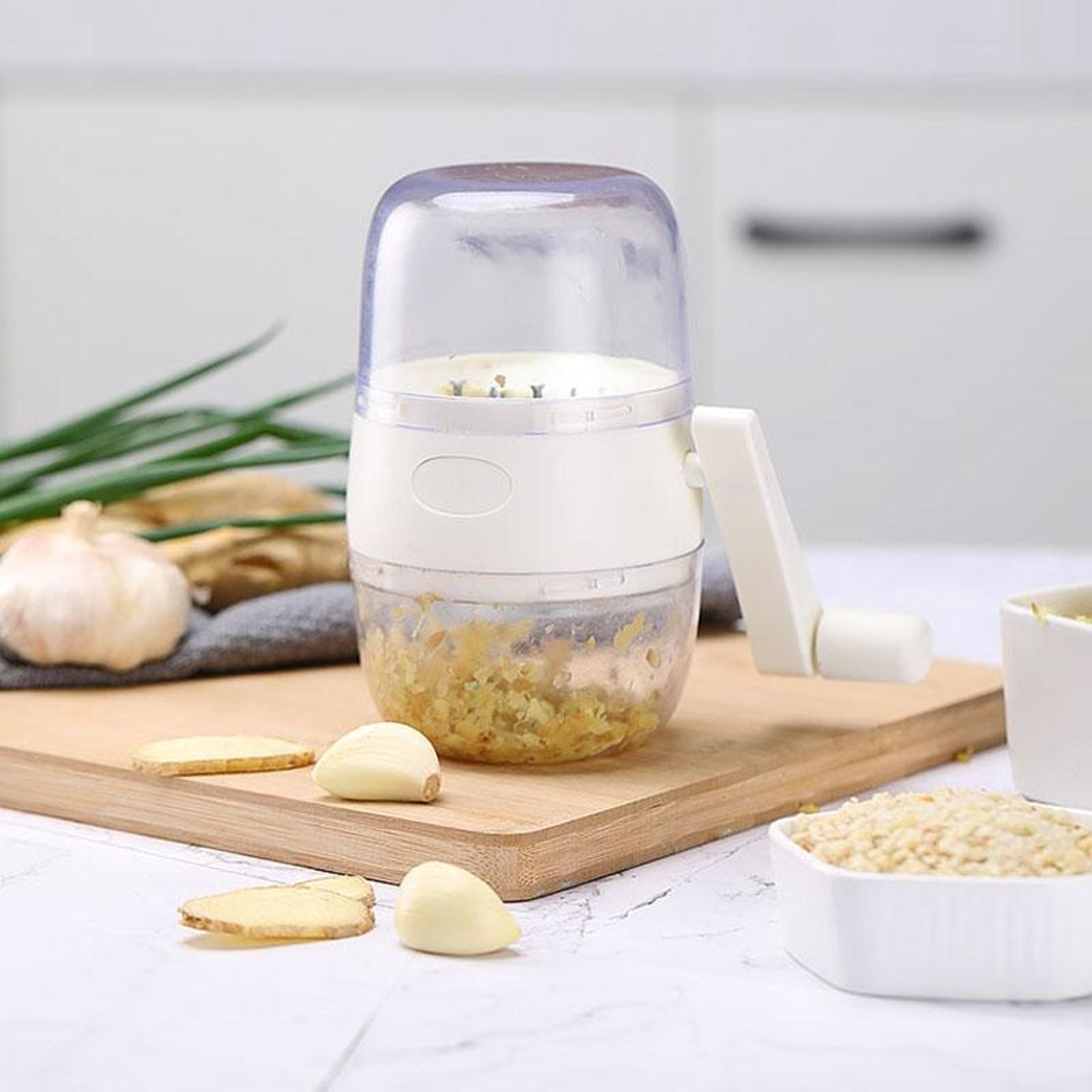 manual nut & spice grinder, hand crank nut crusher & dried fruit grinder for kitchen