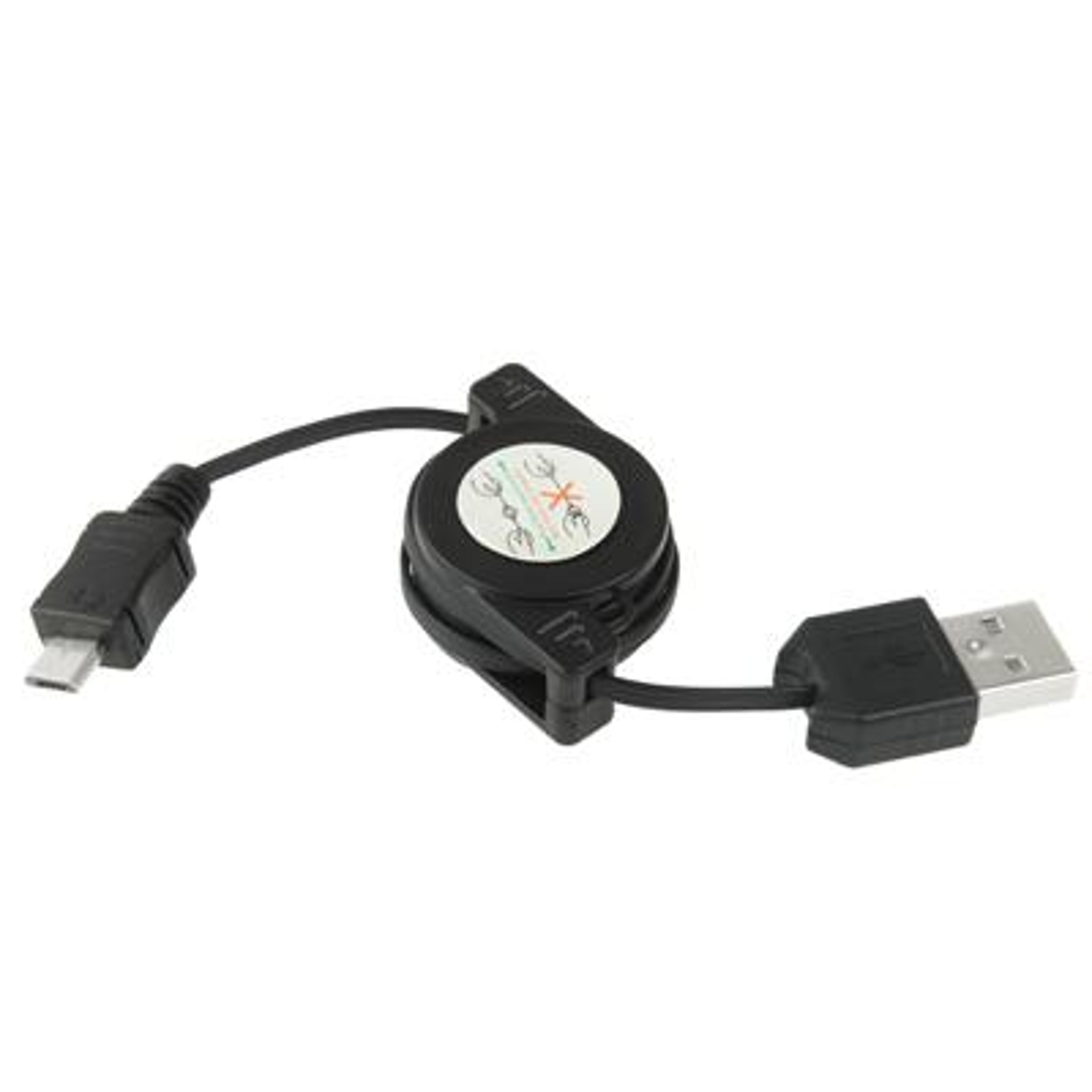 retractable micro usb cable usb fast charge sync cord compact travel cable