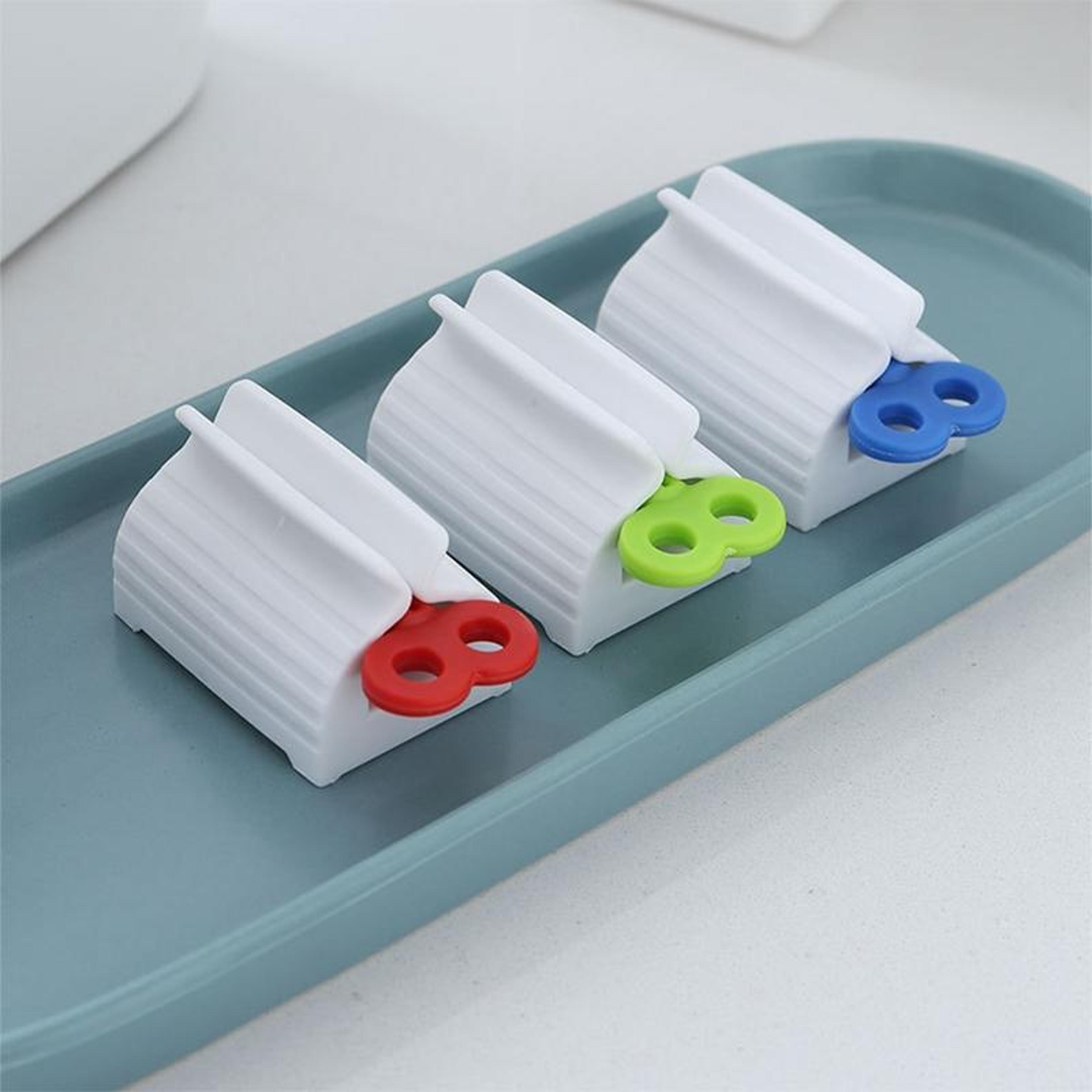 lazy tube squeezer clip for toothpaste & cleanser, no-waste toothpaste squeezer dispenser tool