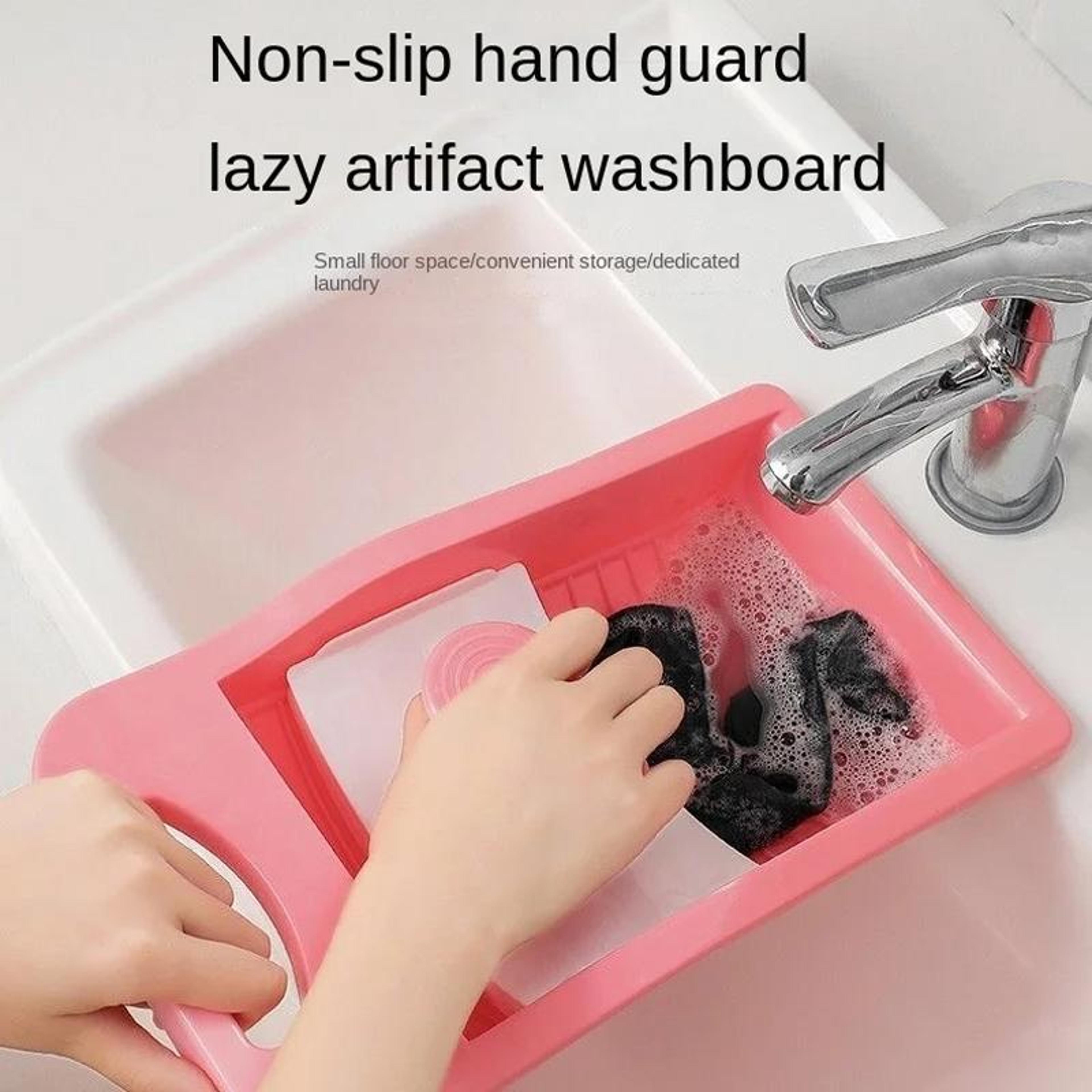 Portable Underwear Washing Board Manual Laundry Board For Socks Delicates And Small Clothes 1