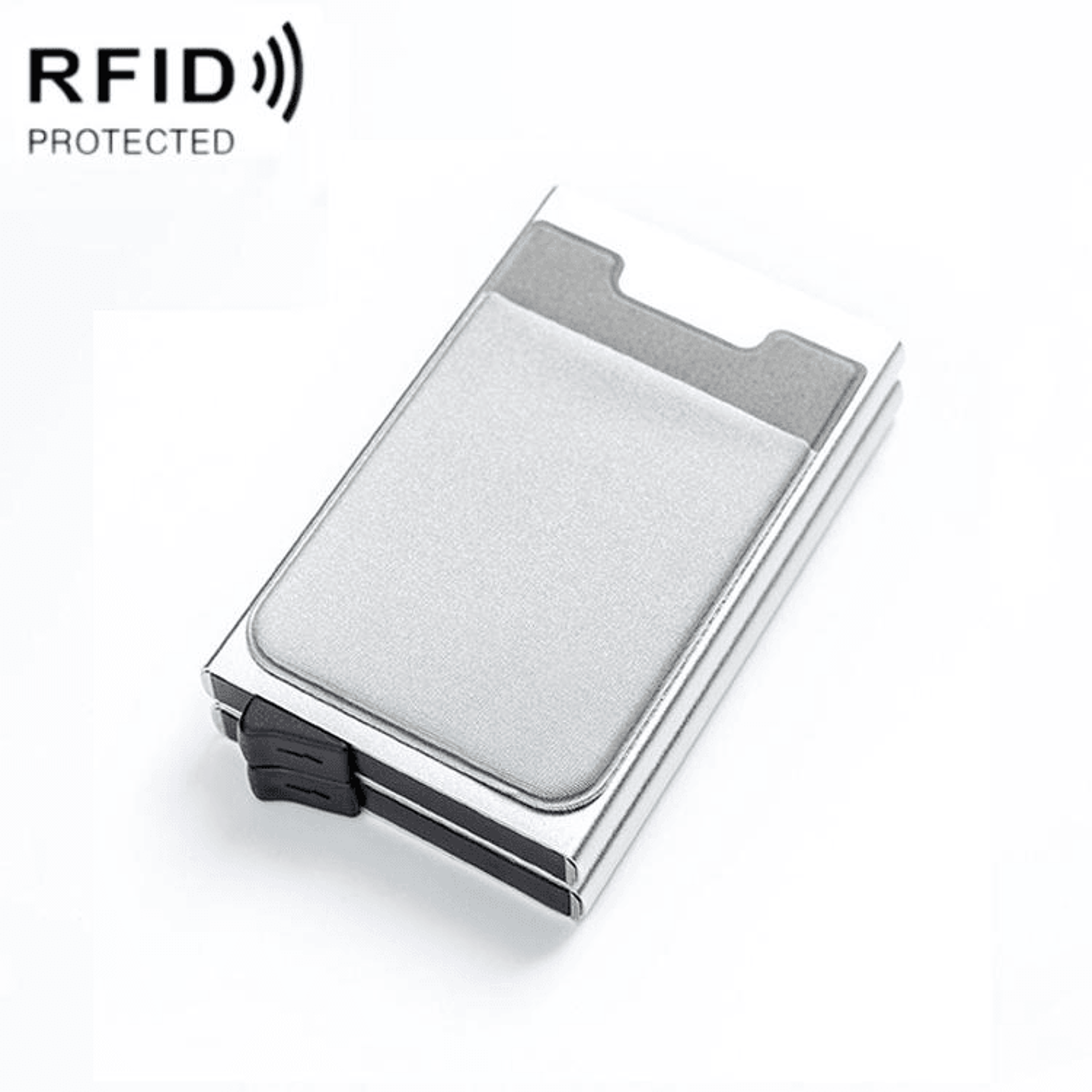 RFID Blocking Aluminum Wallet PopUp Card Holder Slim Secure Credit Card Case 9