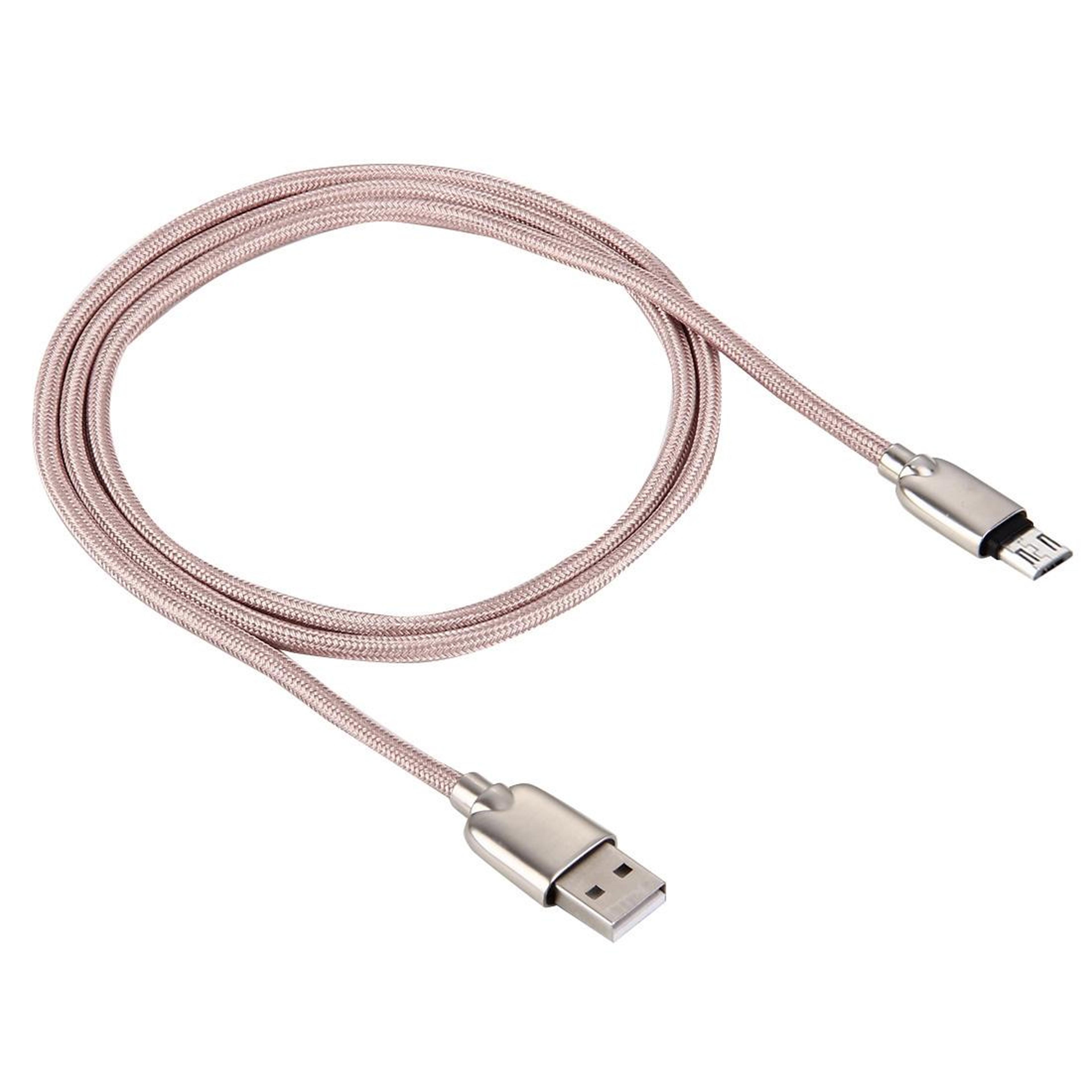 Durable Micro USB Charging Cable 1M Woven Fast Sync Cable With Copper Cores 1