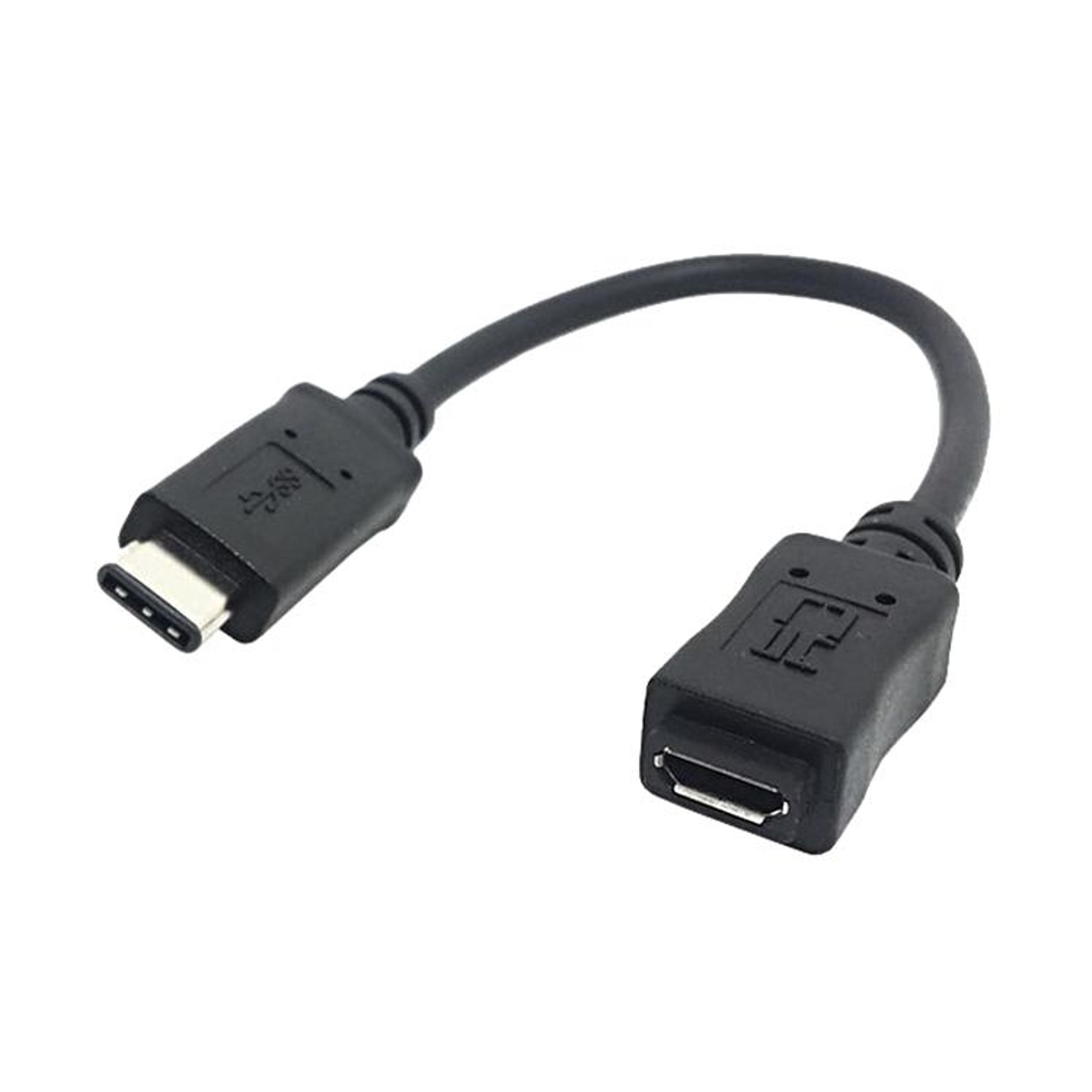 usb c to micro usb adapter cable 20cm fast data sync converter