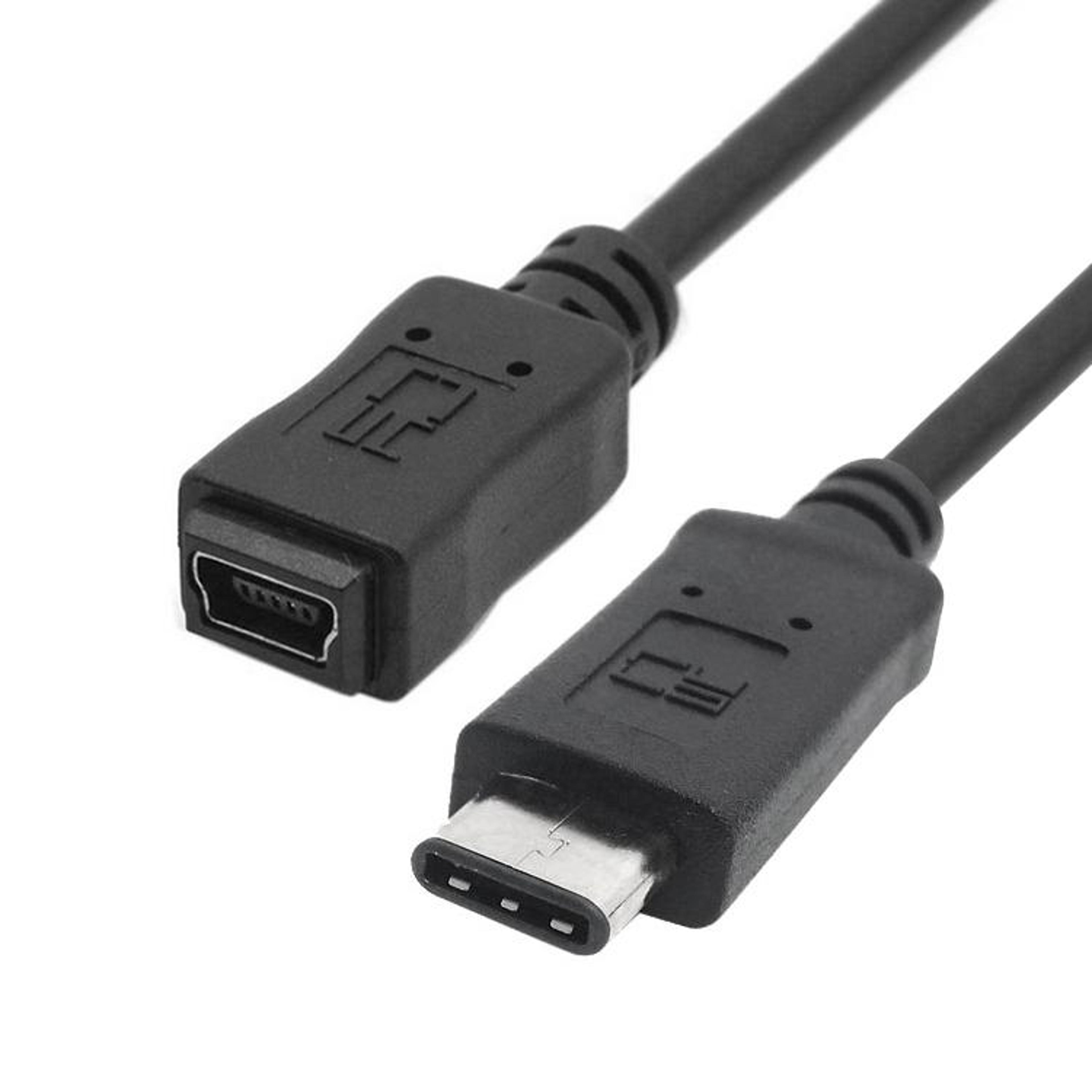USB C To Micro USB Adapter Cable 20cm Fast Data Sync Converter 3