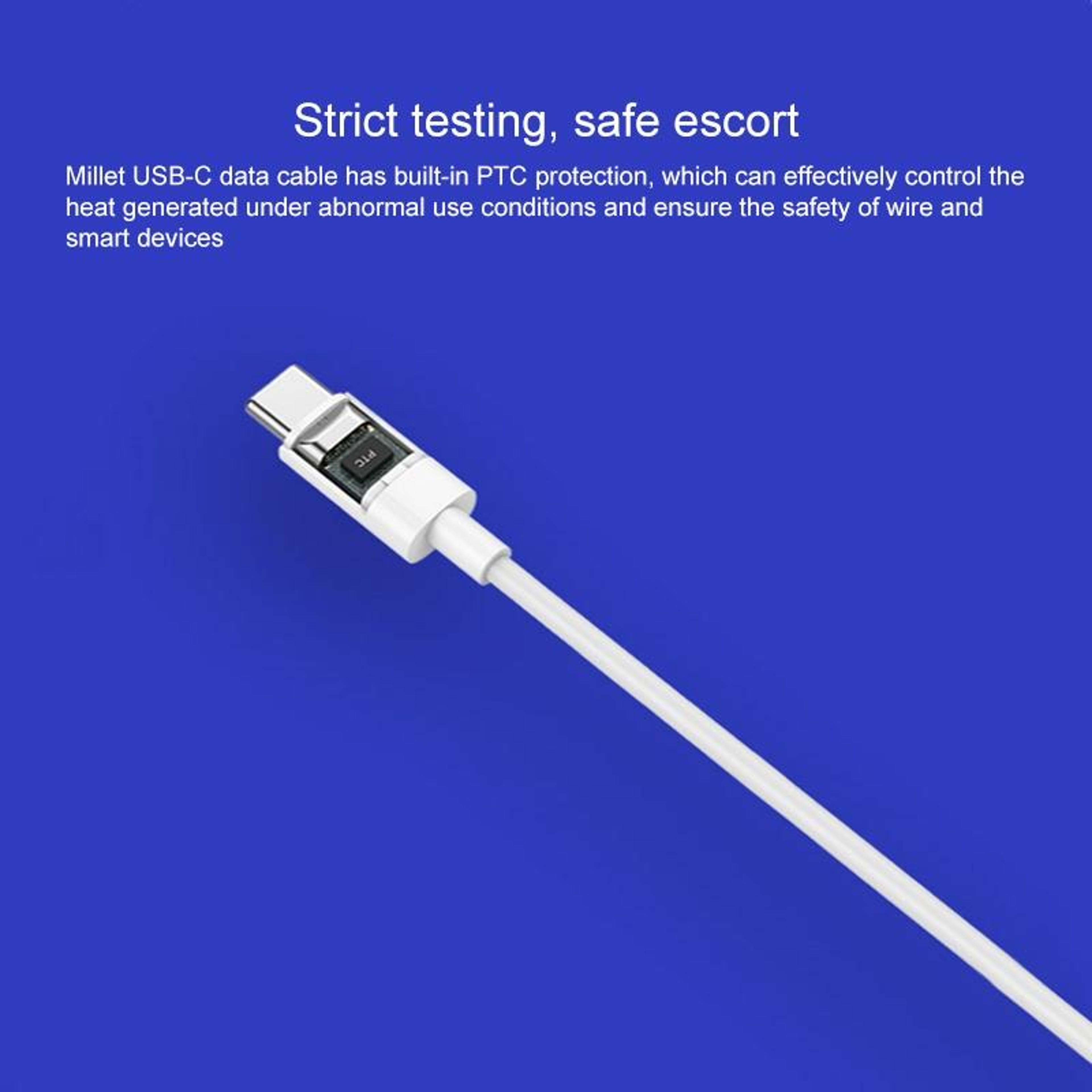 Type C Fast Charging Cable 1M Durable USB C Power Cord With Heat Protection 2