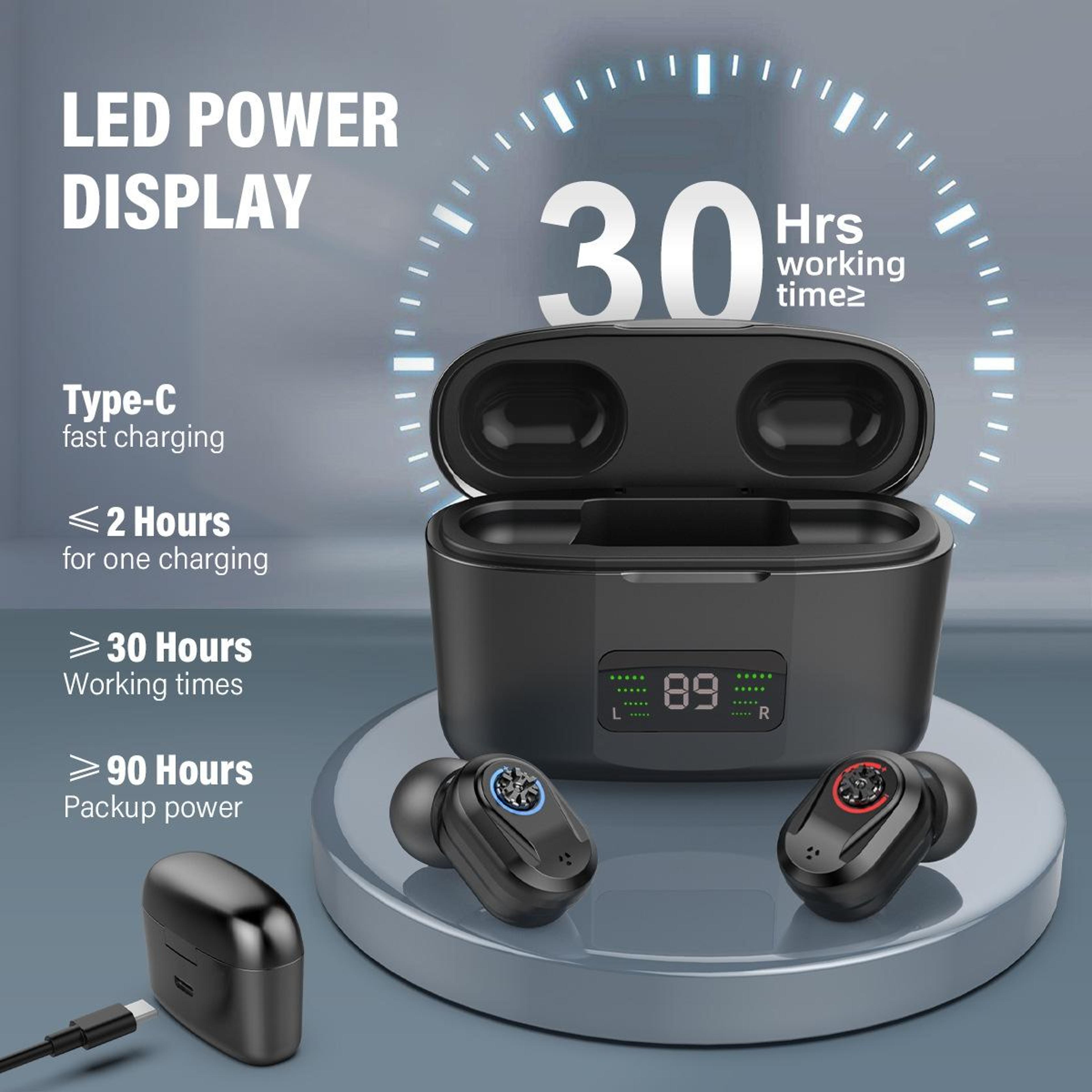 Invisible Digital Hearing Aid Earbuds Rechargeable Sound Amplifier With Noise Reduction 1