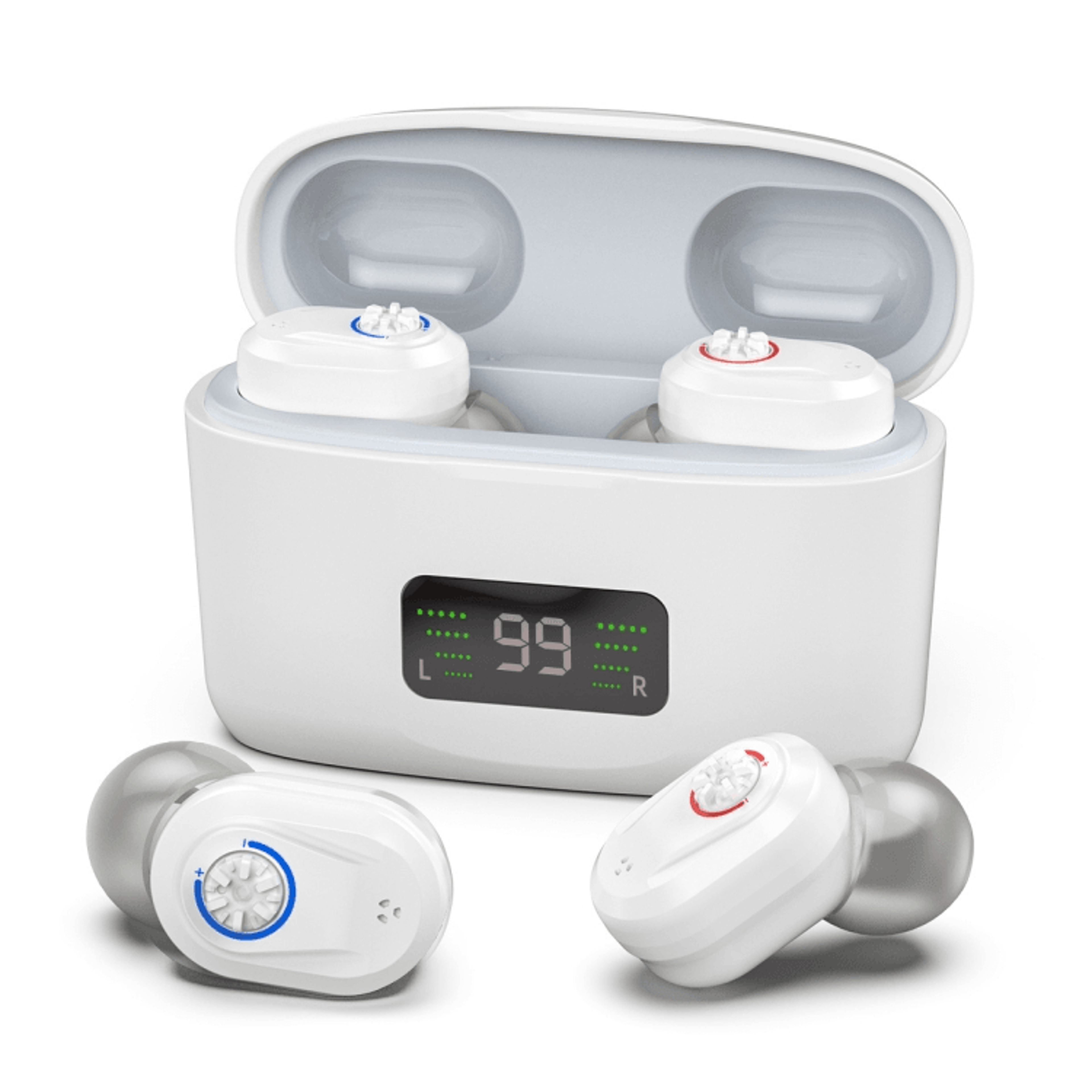 Invisible Digital Hearing Aid Earbuds Rechargeable Sound Amplifier With Noise Reduction 5