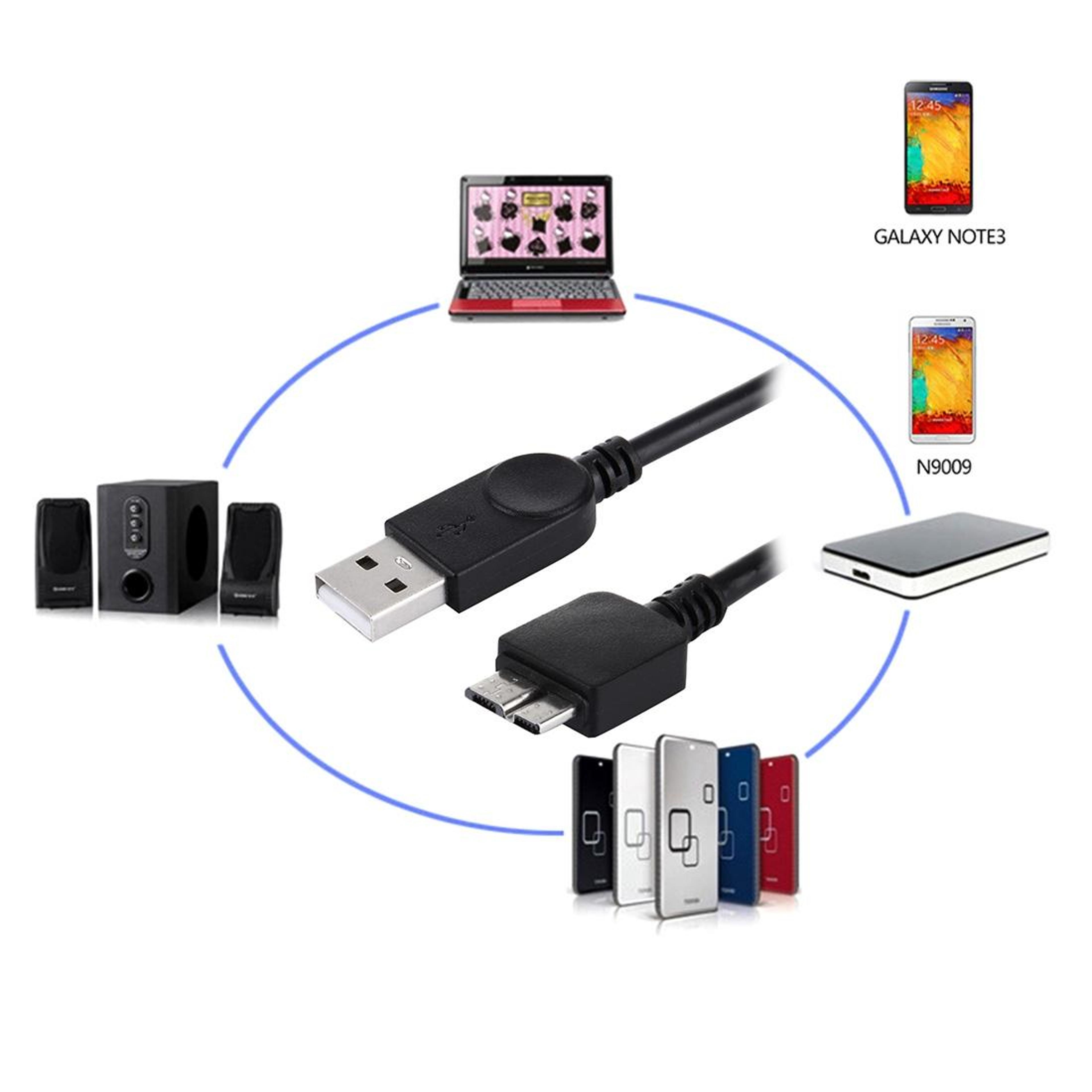 2 In 1 USB Micro USB Charging Cable Fast Data Sync Cable 2