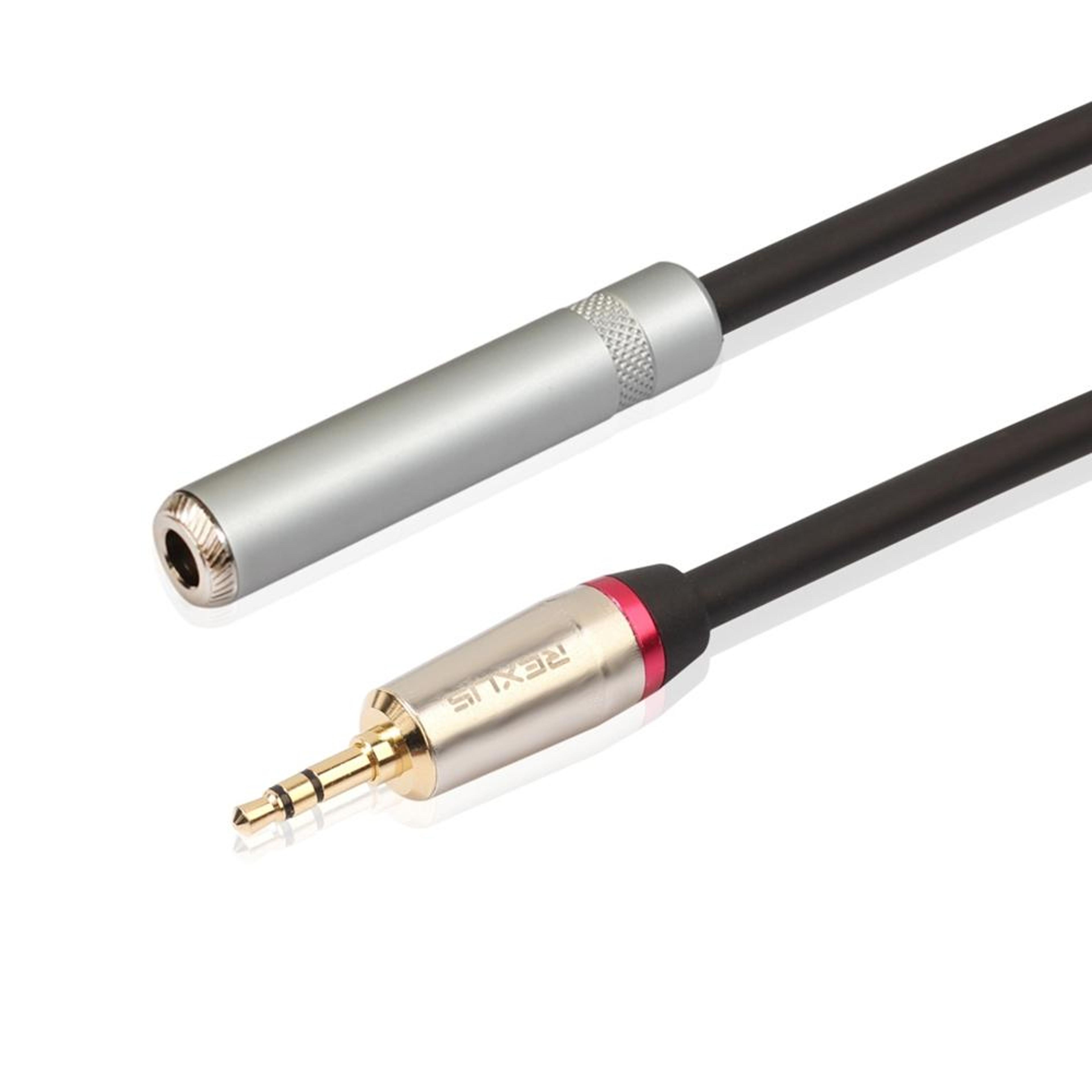 Audio Adapter Cable 1m Gold Plated Stereo Converter For Headphones  Amplifiers 5