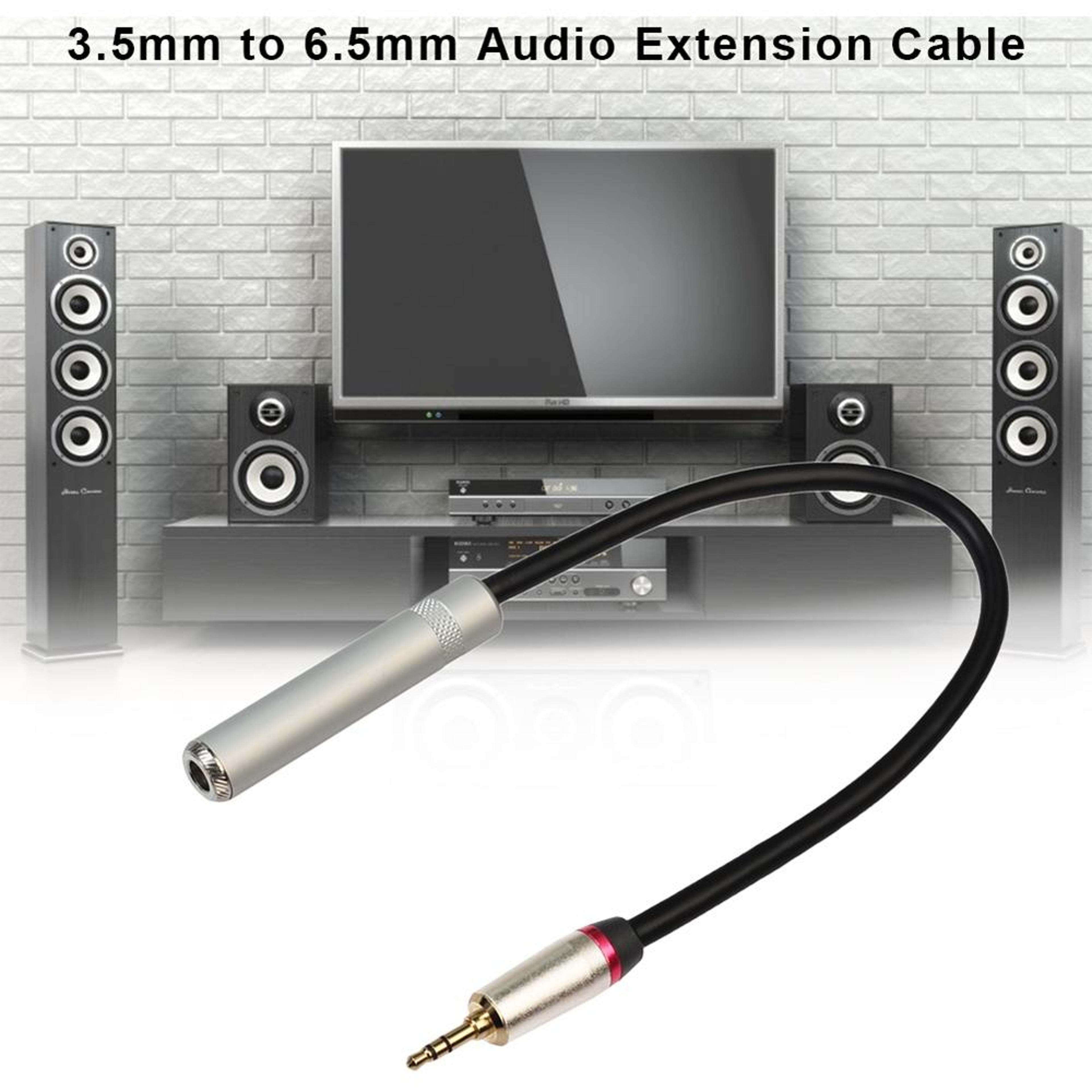 Audio Adapter Cable 1m Gold Plated Stereo Converter For Headphones  Amplifiers 3