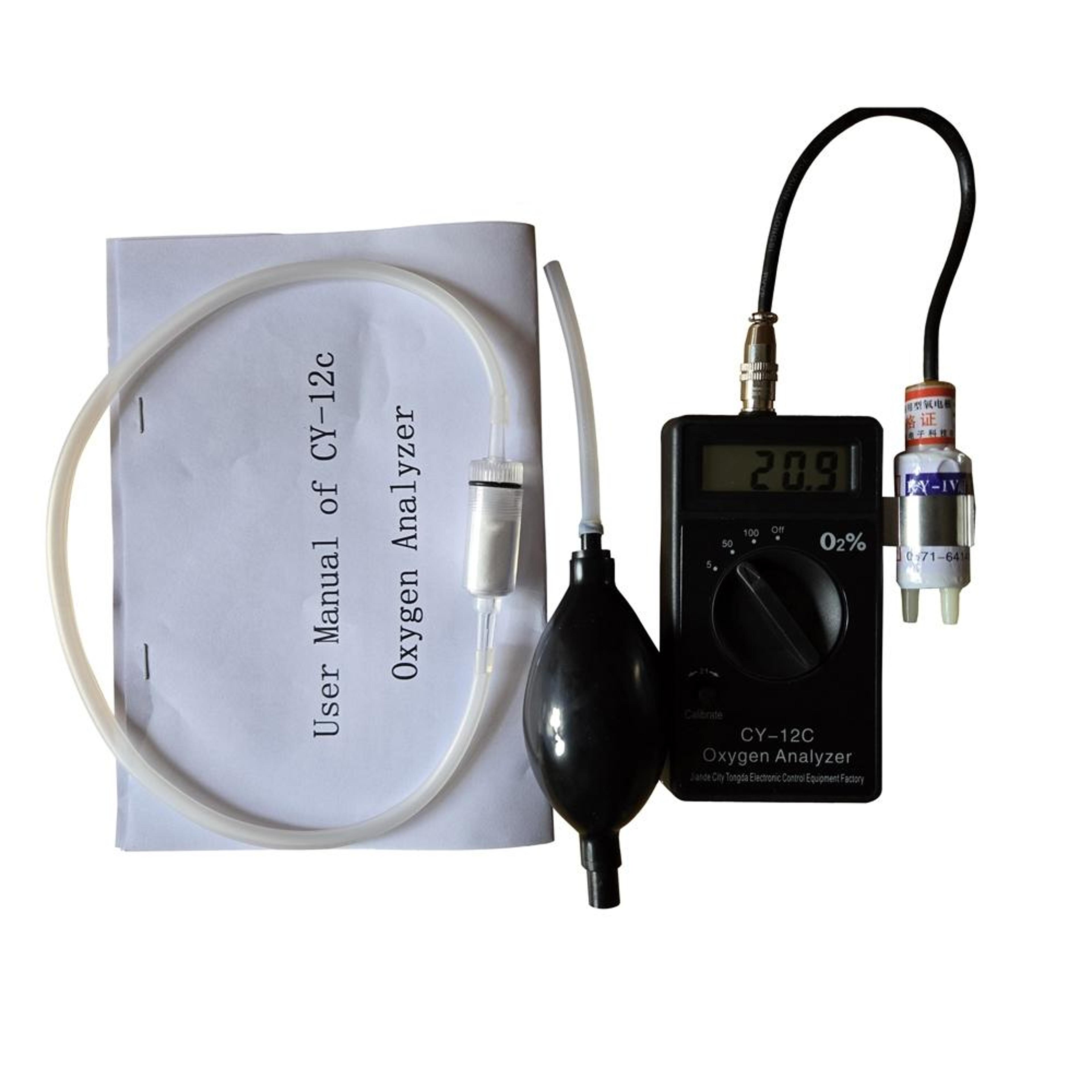 Portable Oxygen Analyzer Handheld Oxygen Measurement Device Oxygen Concentration Meter 1