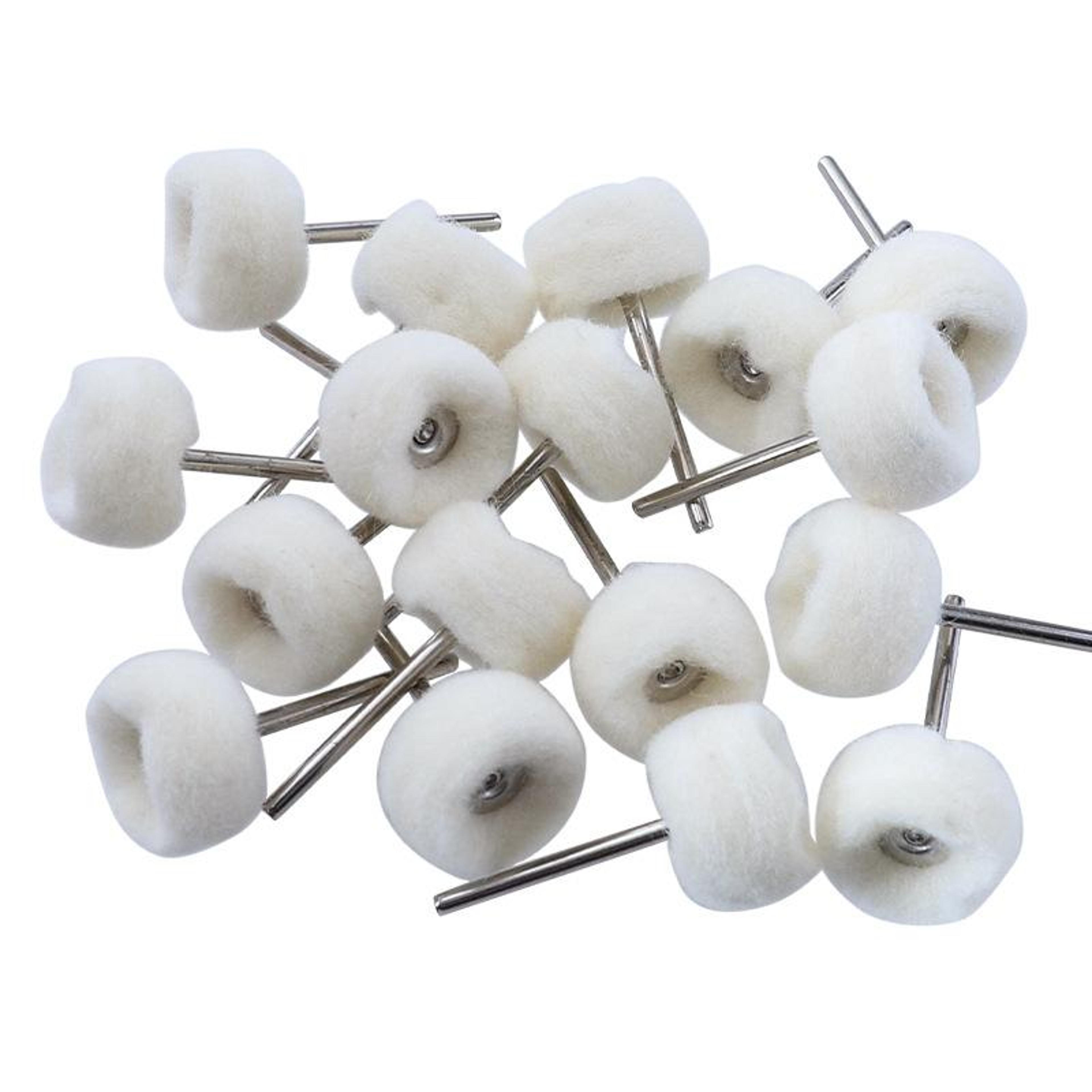 Cashmere Wool Polishing Wheel Bit For Drill Precision Metal Mirror Finishing Tool 1