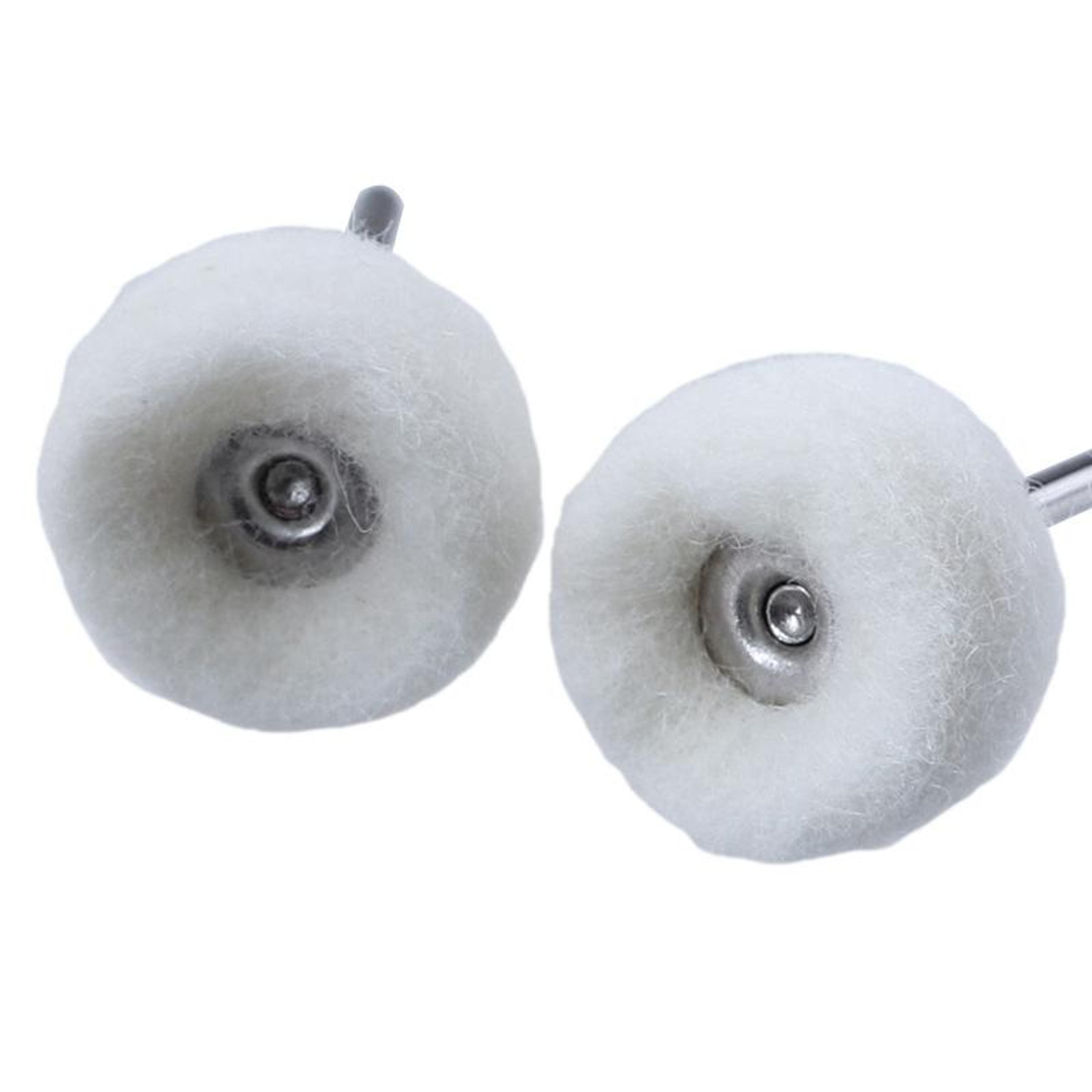 Cashmere Wool Polishing Wheel Bit For Drill Precision Metal Mirror Finishing Tool 3