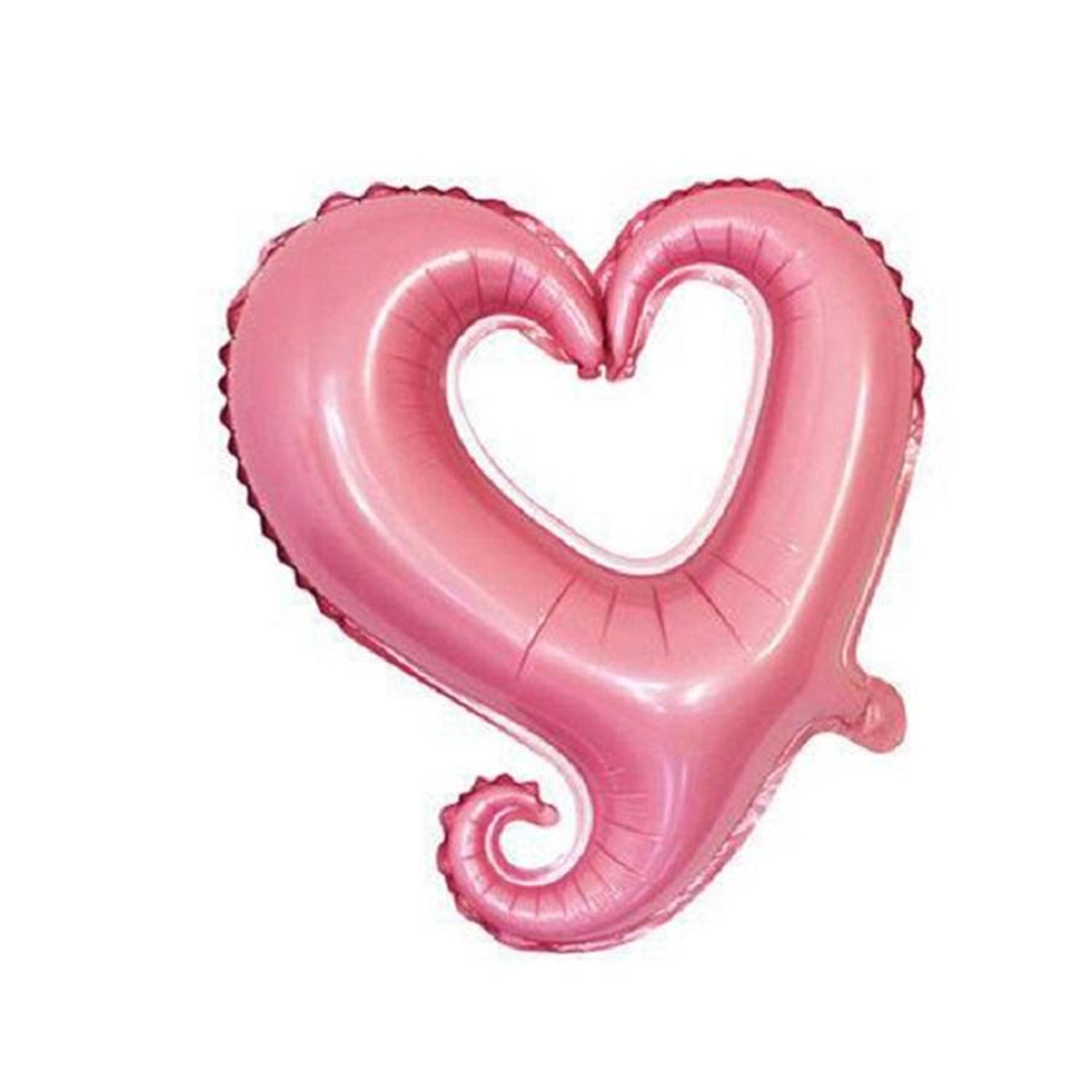 Heart Shaped Aluminum Foil Heart Balloons Wedding Party Decoration Reusable 9