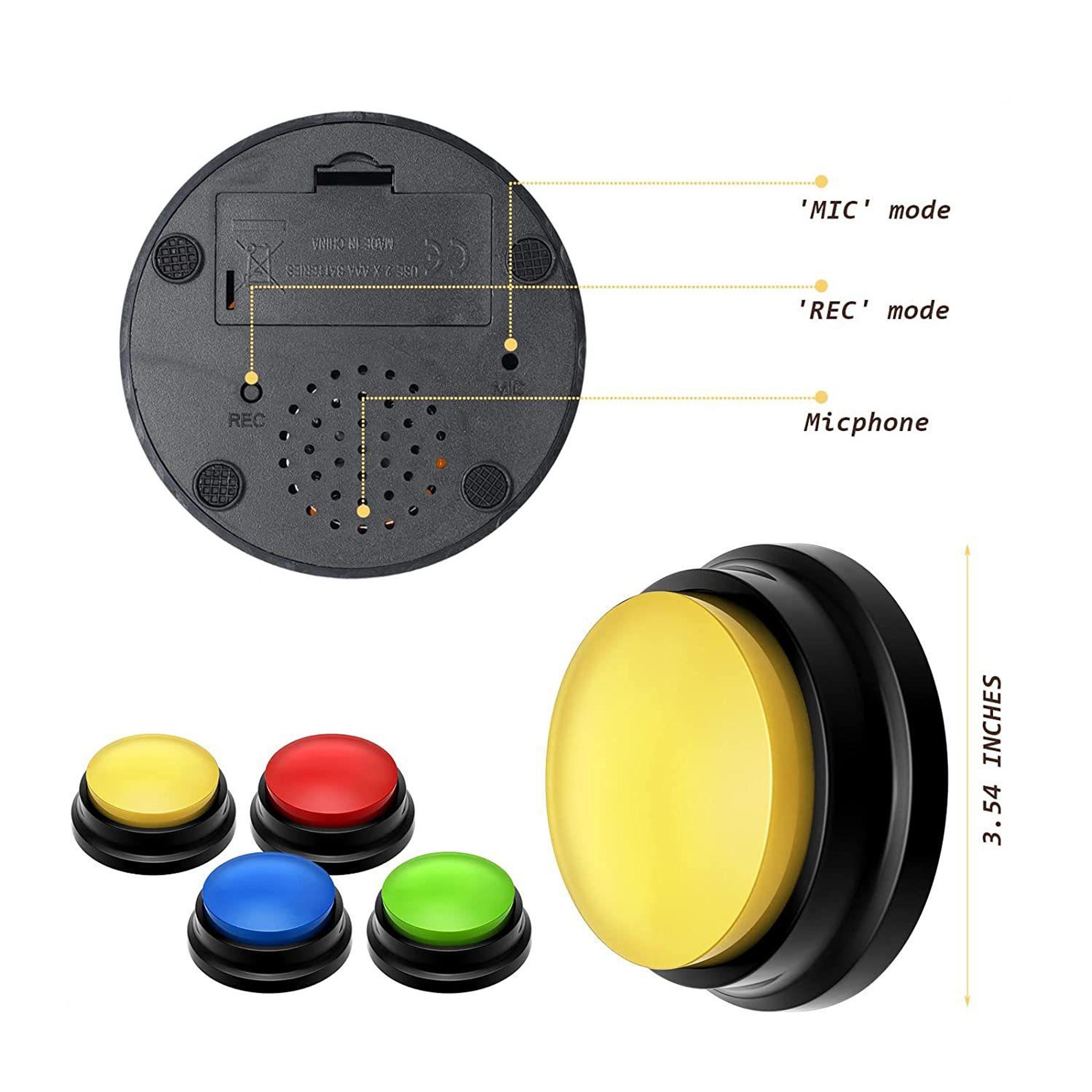 Smart Dog Communication Button With Voice Recorder Pet Talking Trainer For Interactive Learning 1