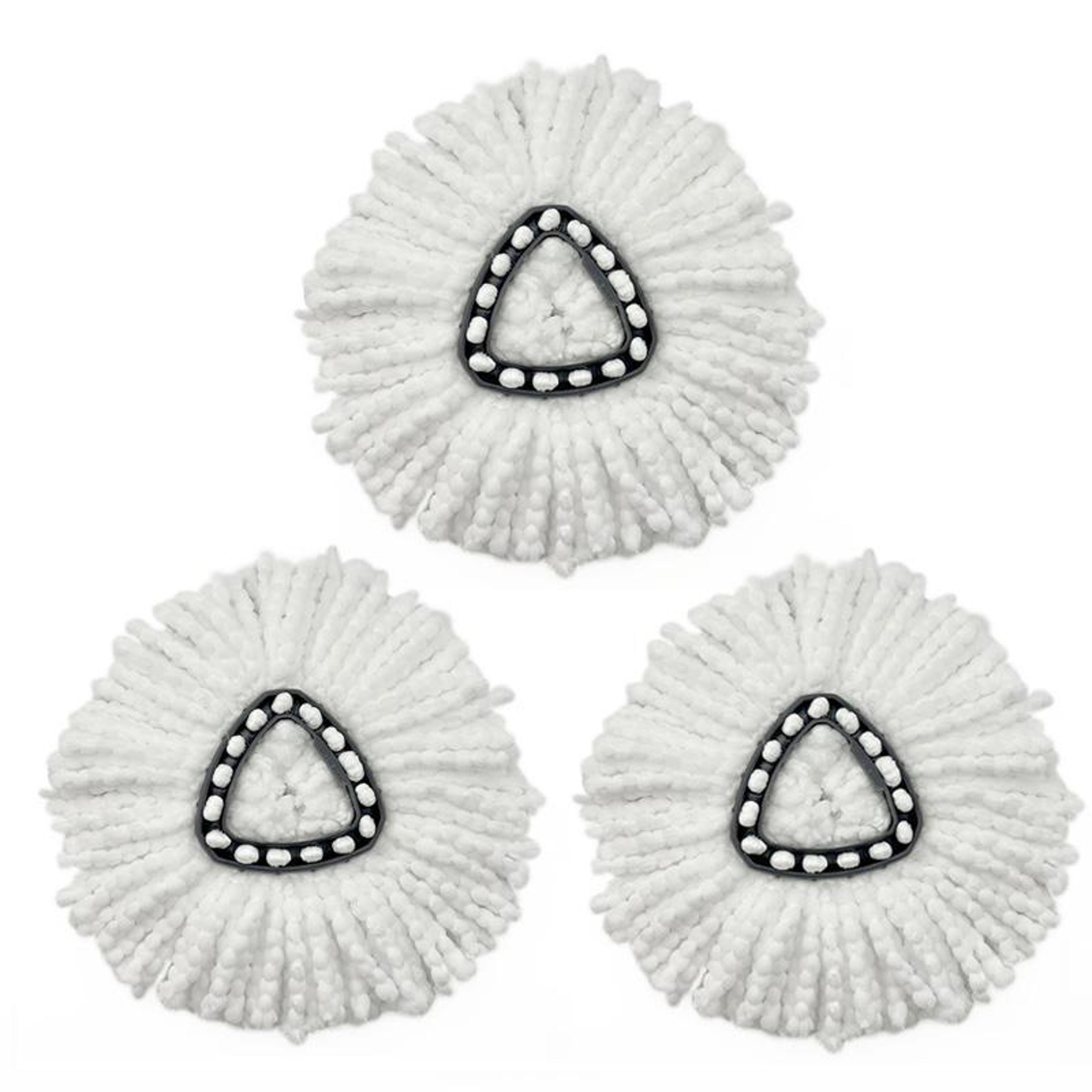 RinseClean Mop Refill Microfiber Spin Mop Replacement Heads 5