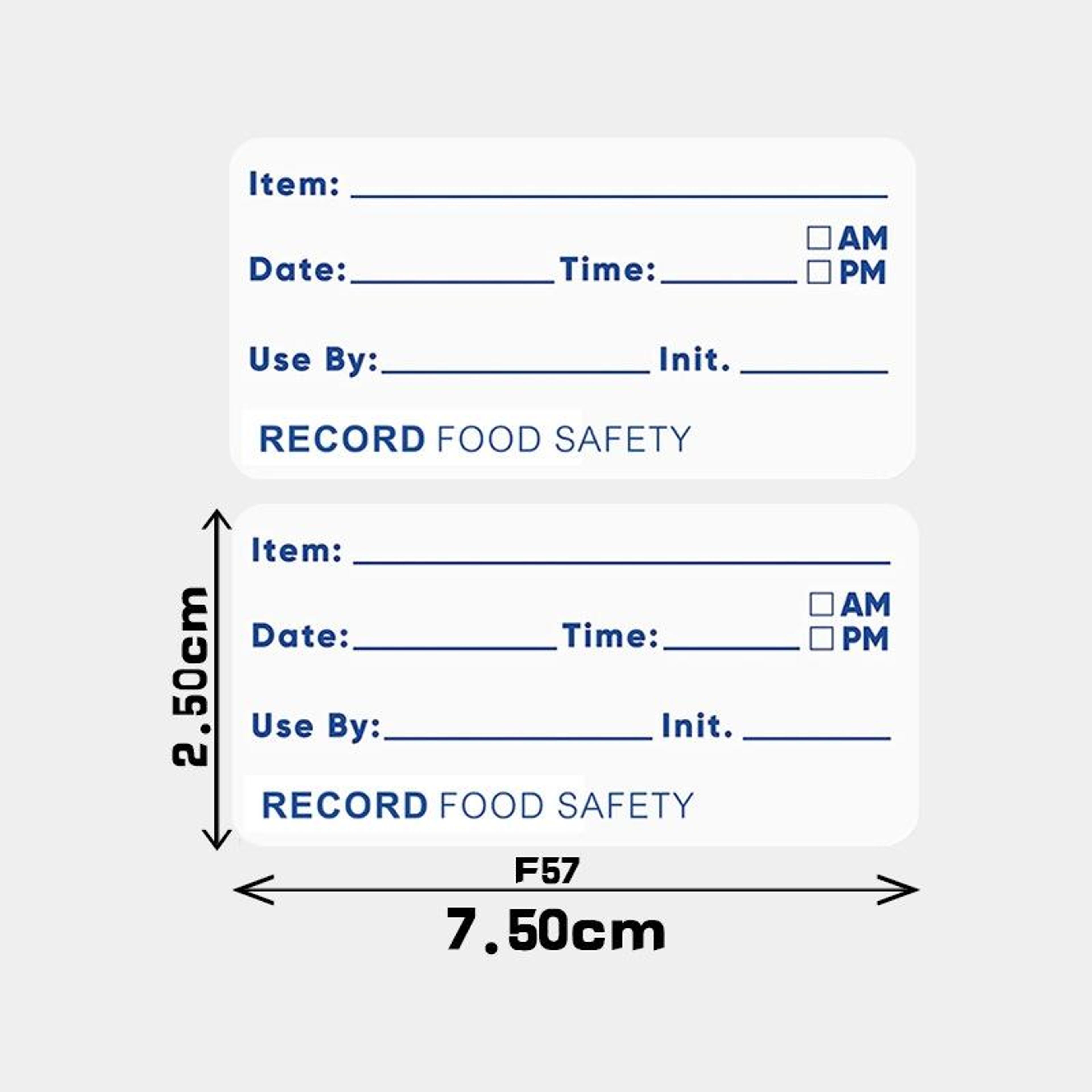 Reusable Food Date Labels Roll Kitchen Expiry Stickers For Storage  Meal Prep 3