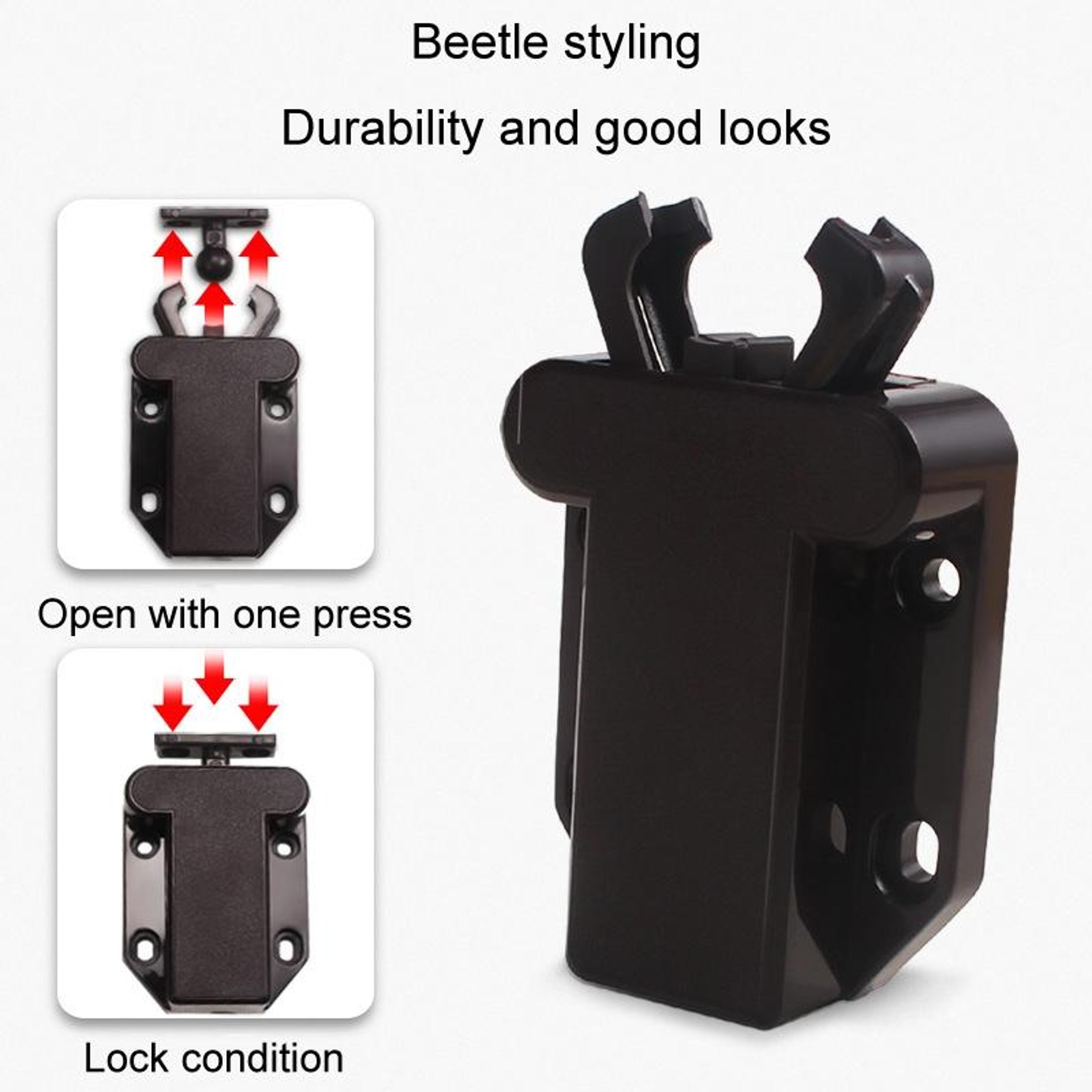 Push To Open Cabinet Latch Hidden Drawer Catch Soft Close Touch Hardware 4