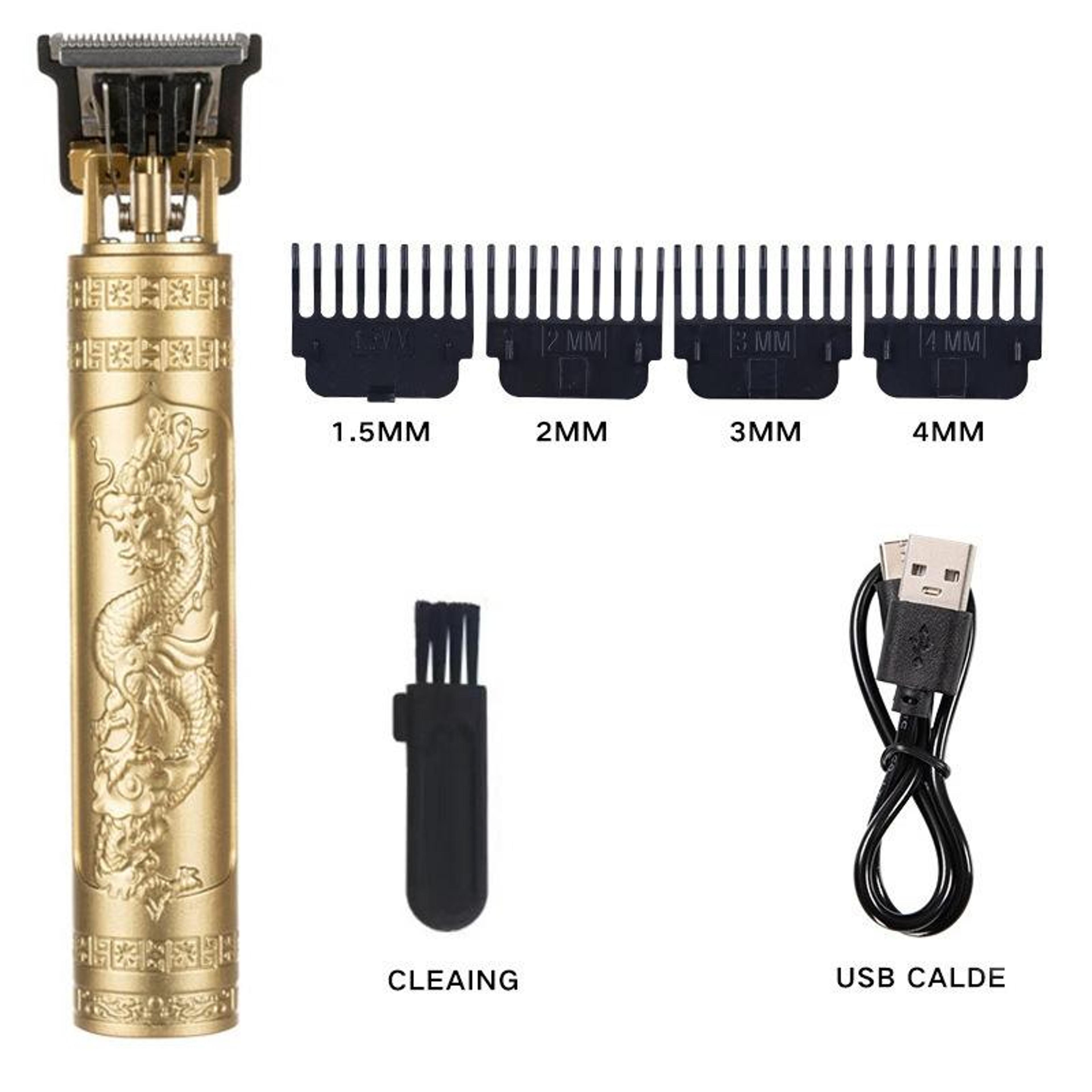 Dragon And Phoenix Professional Cordless Hair Clipper Trimmer With Ultra Close Cut  USB Rechargeabl 2