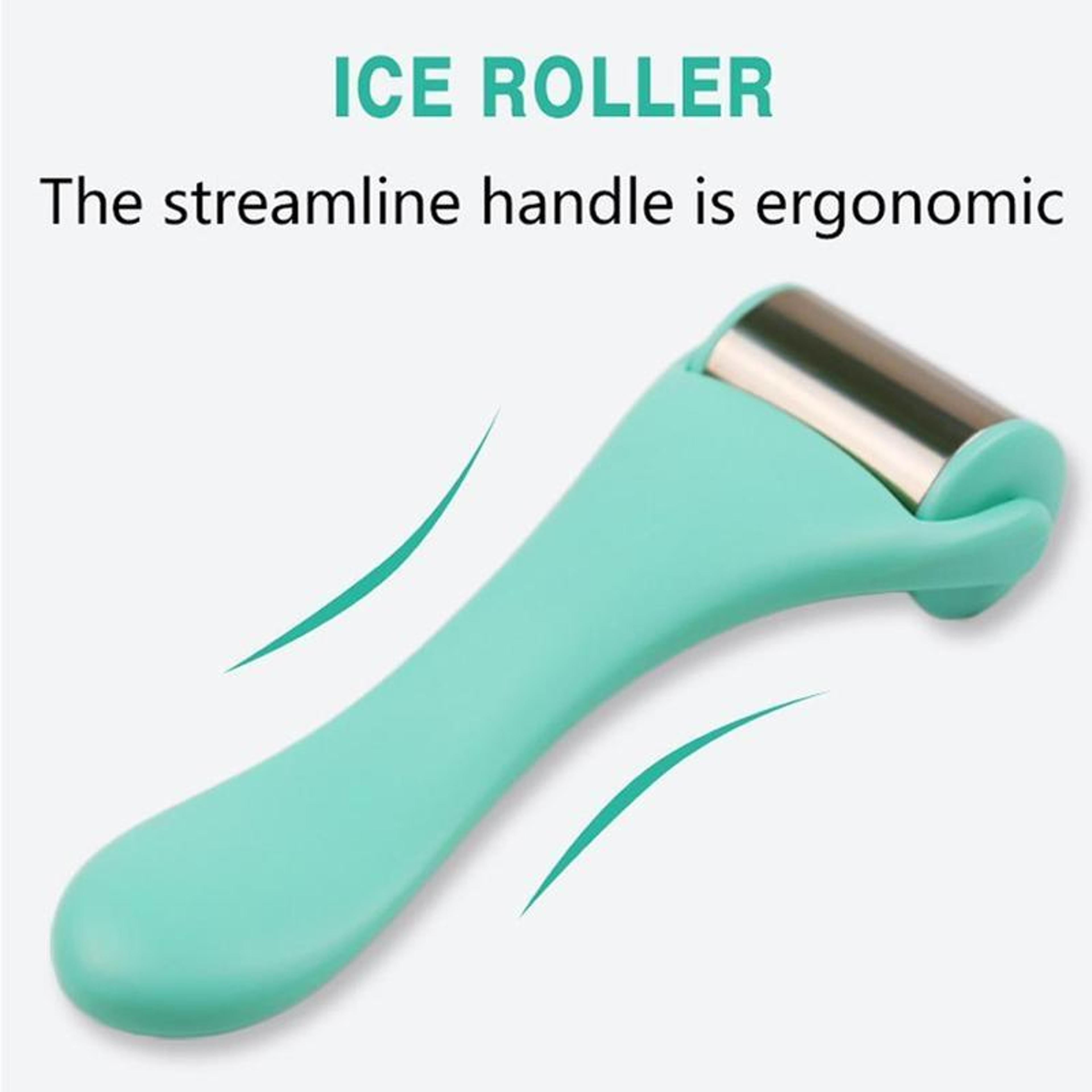 Stainless Steel Ice Roller For Face Cooling Facial Massager Skin Tightening Tool 7