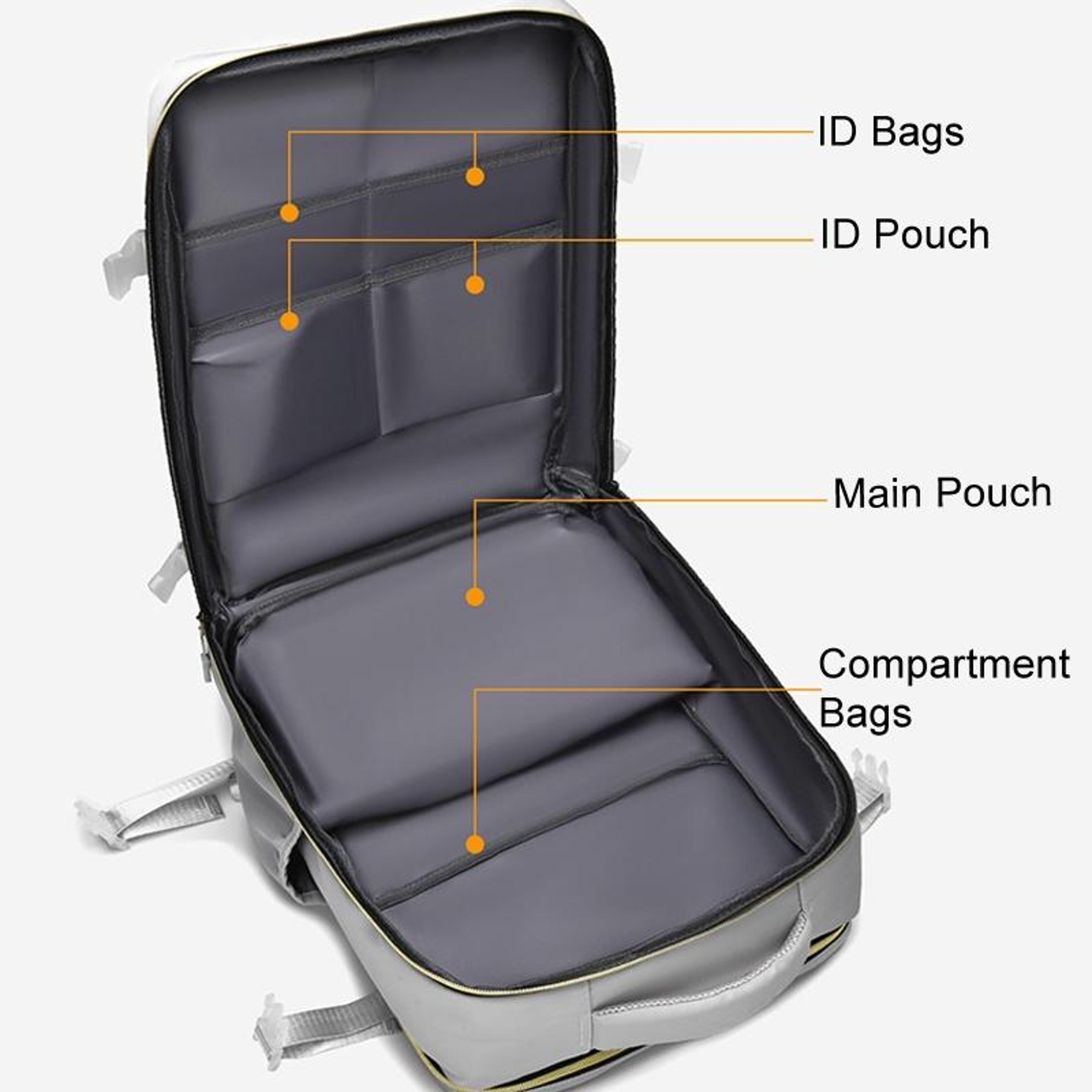 Large Capacity Travel Backpack Waterproof School Bag For Students  Daily Commute 2