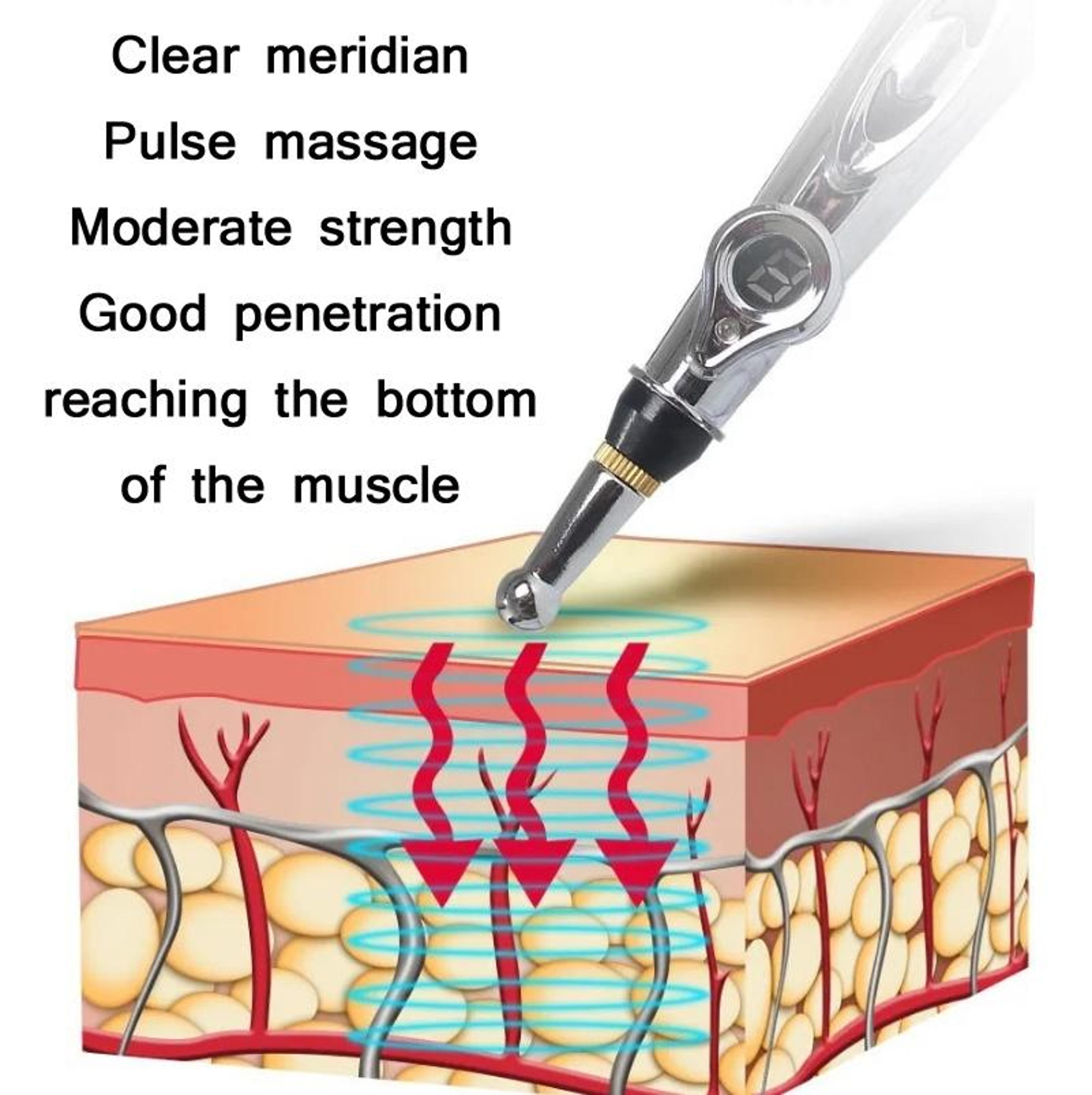 Smart Electronic Acupuncture Meridian Pen For Pain Relief  Muscle Therapy 2